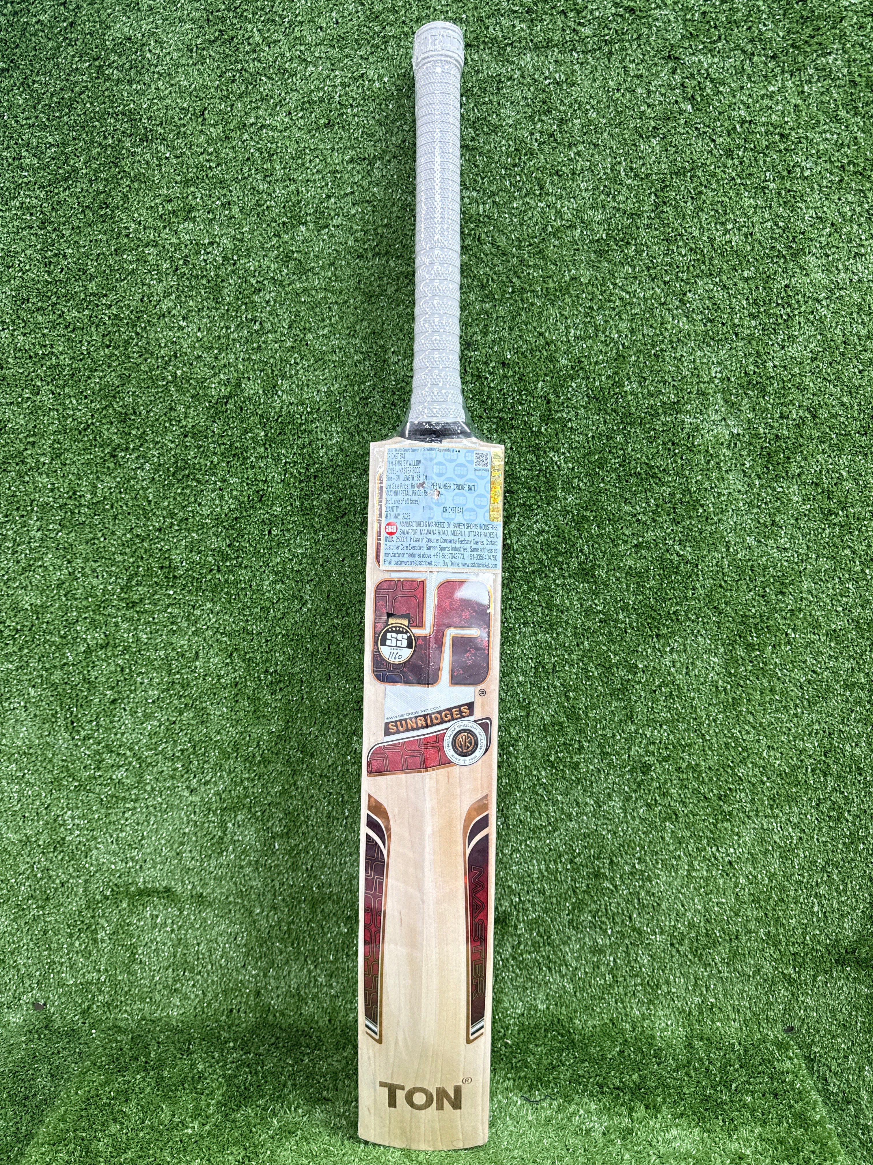 SS Master 2000 English Willow Cricket Bat