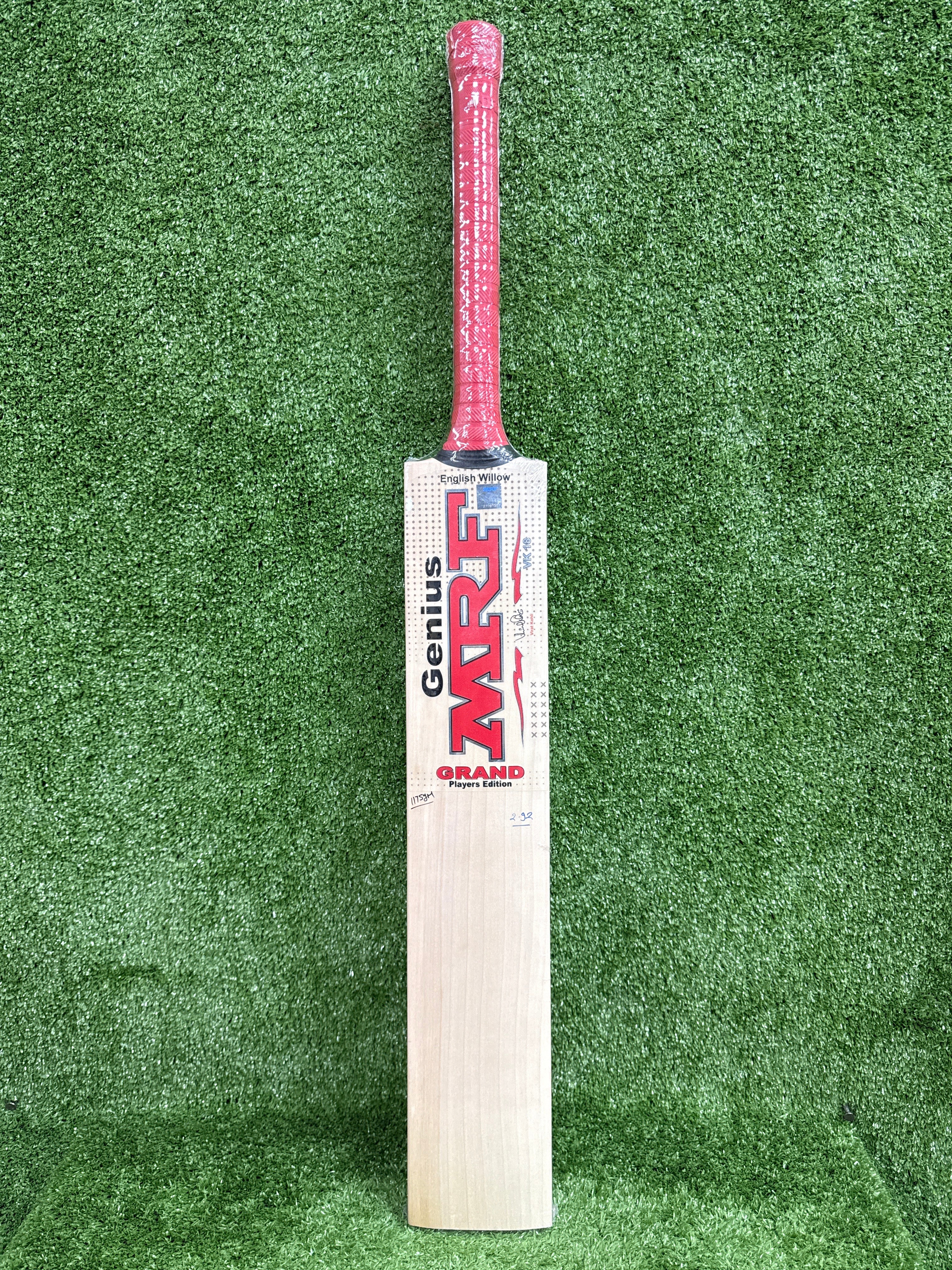 MRF Genius Grand Players Edition English Willow Cricket Bat