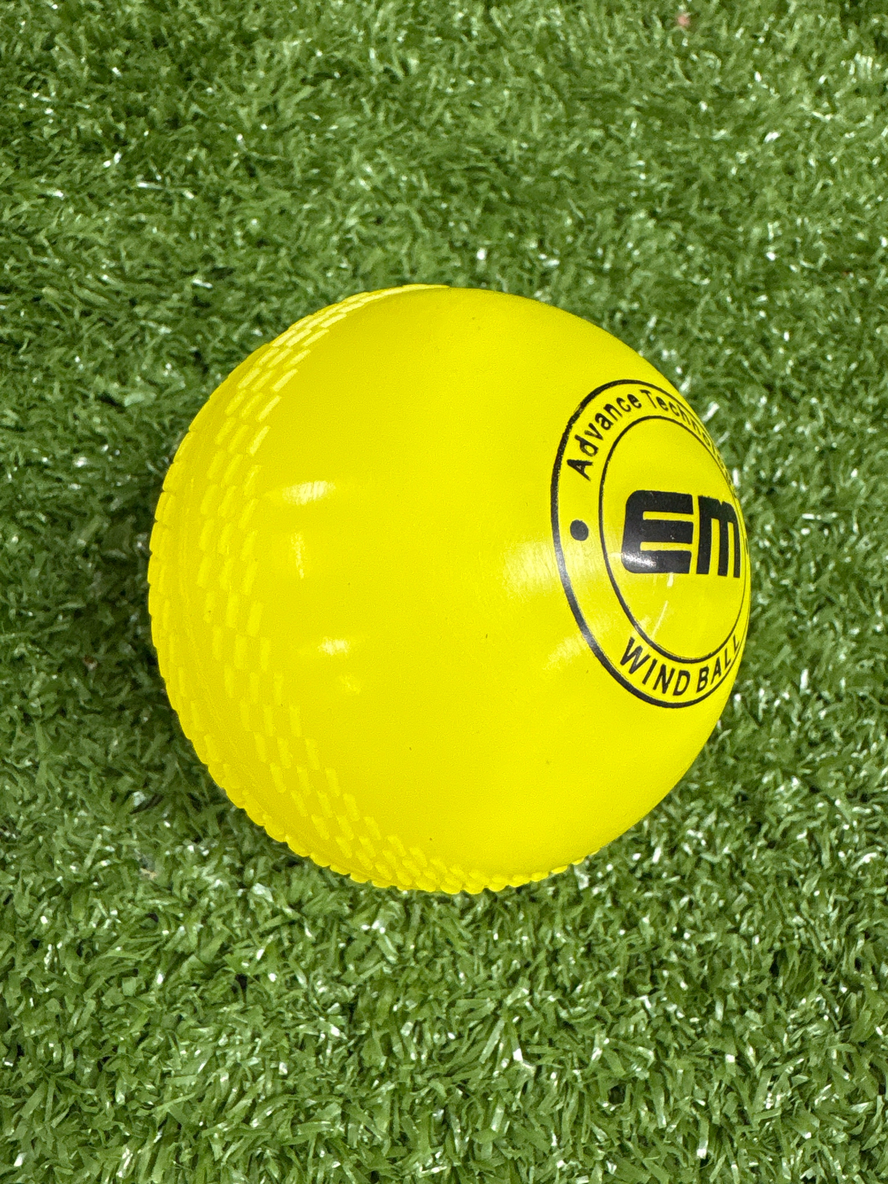 EM Lite Windball Cricket Rubber Ball (90 Grams)