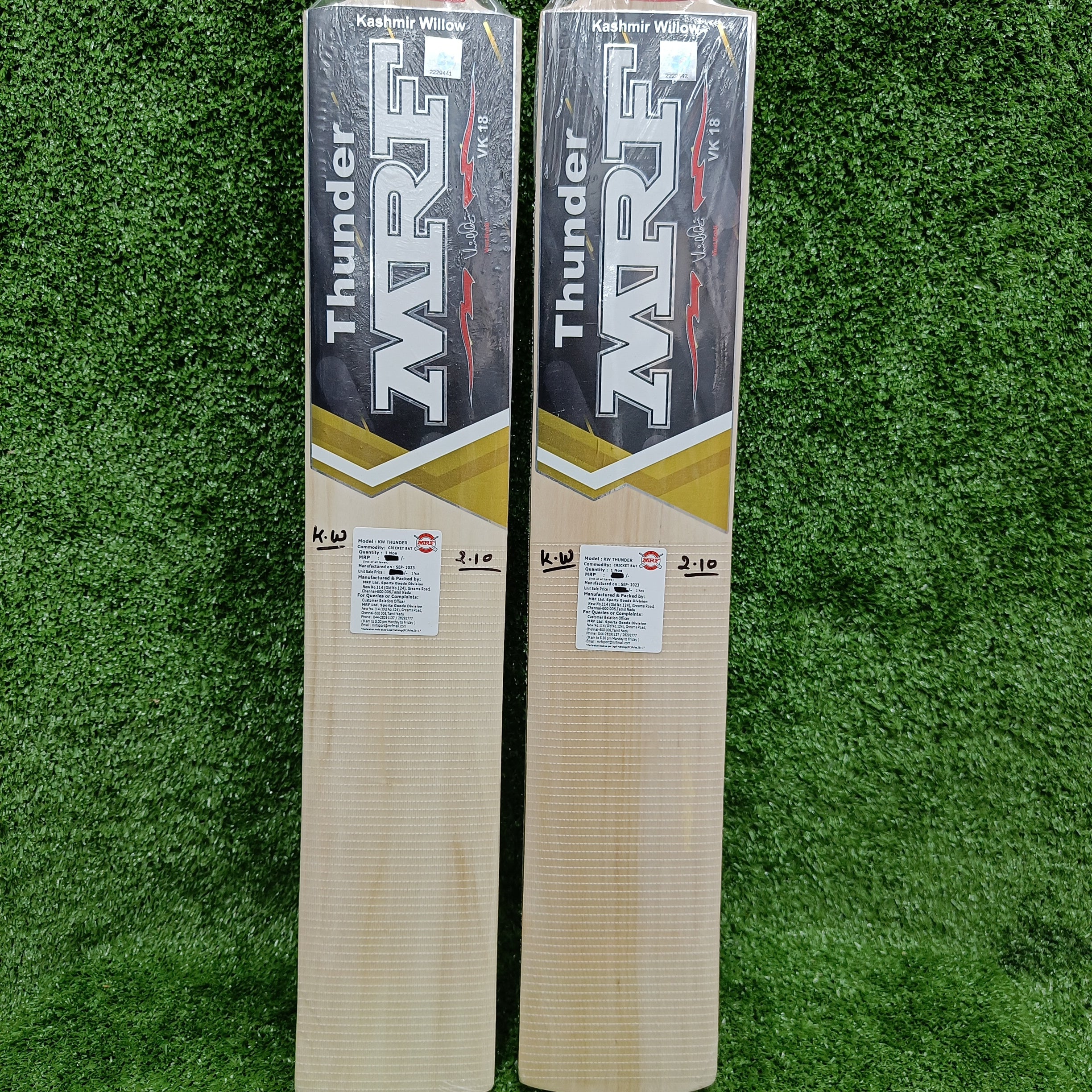 MRF Thunder Kashmir Willow Cricket Bat