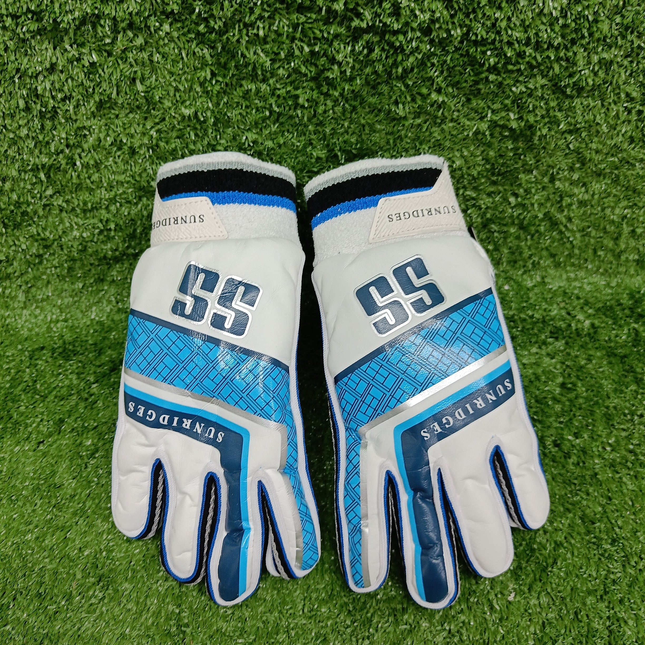 SS Indoor Youth Tennis Ball Cricket Batting Gloves (Ambidextrous)