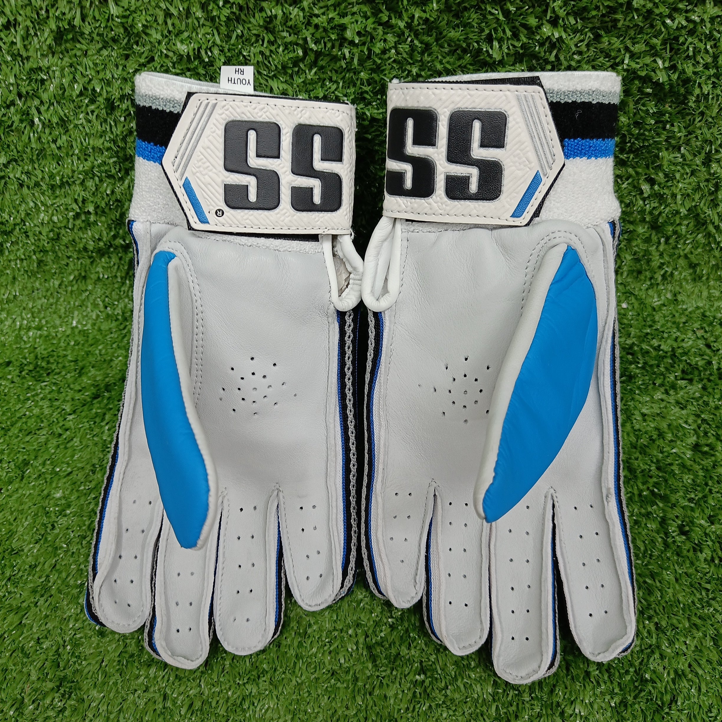 SS Indoor Youth Tennis Ball Cricket Batting Gloves (Ambidextrous)