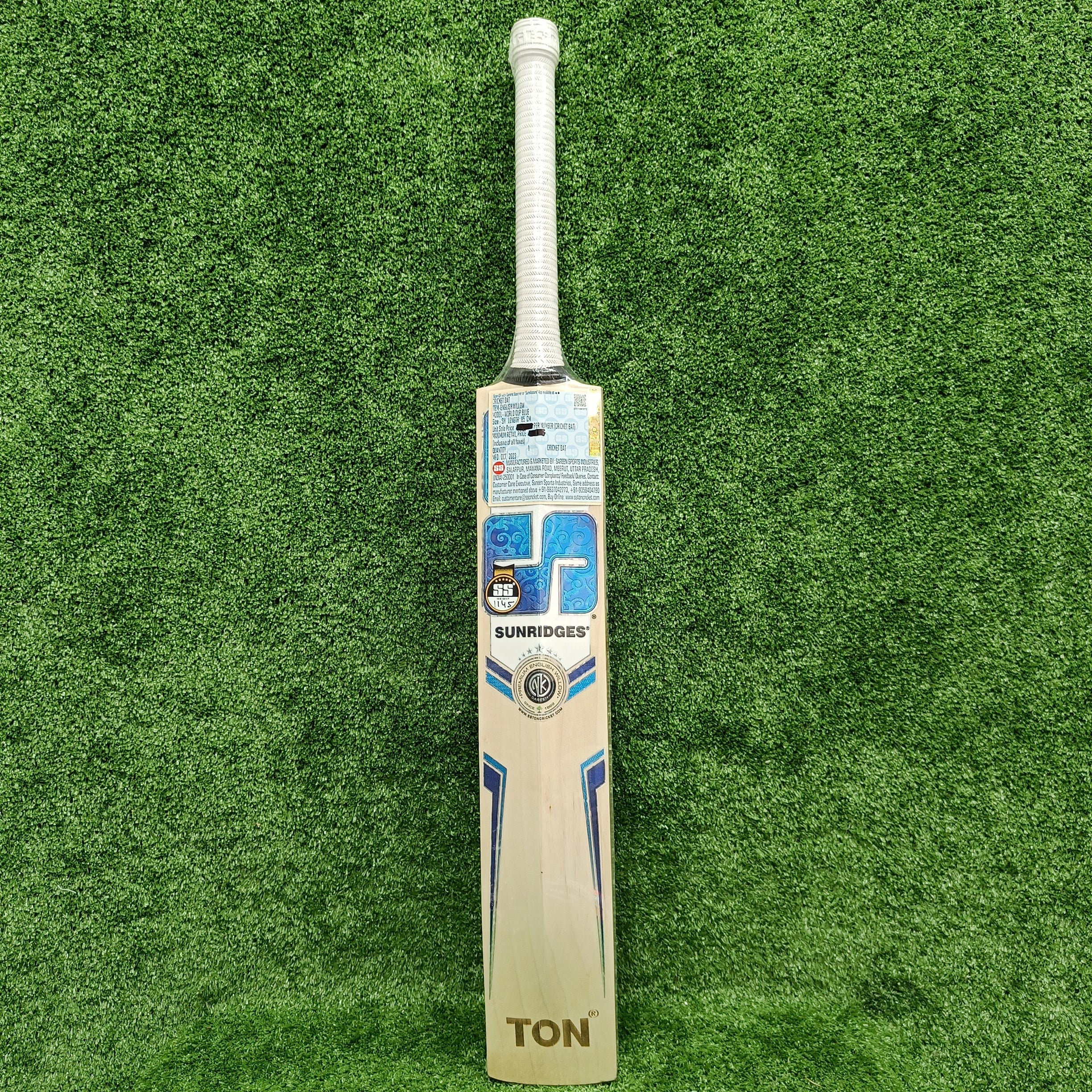 SS World Cup Blue Edition English Willow Cricket Bat