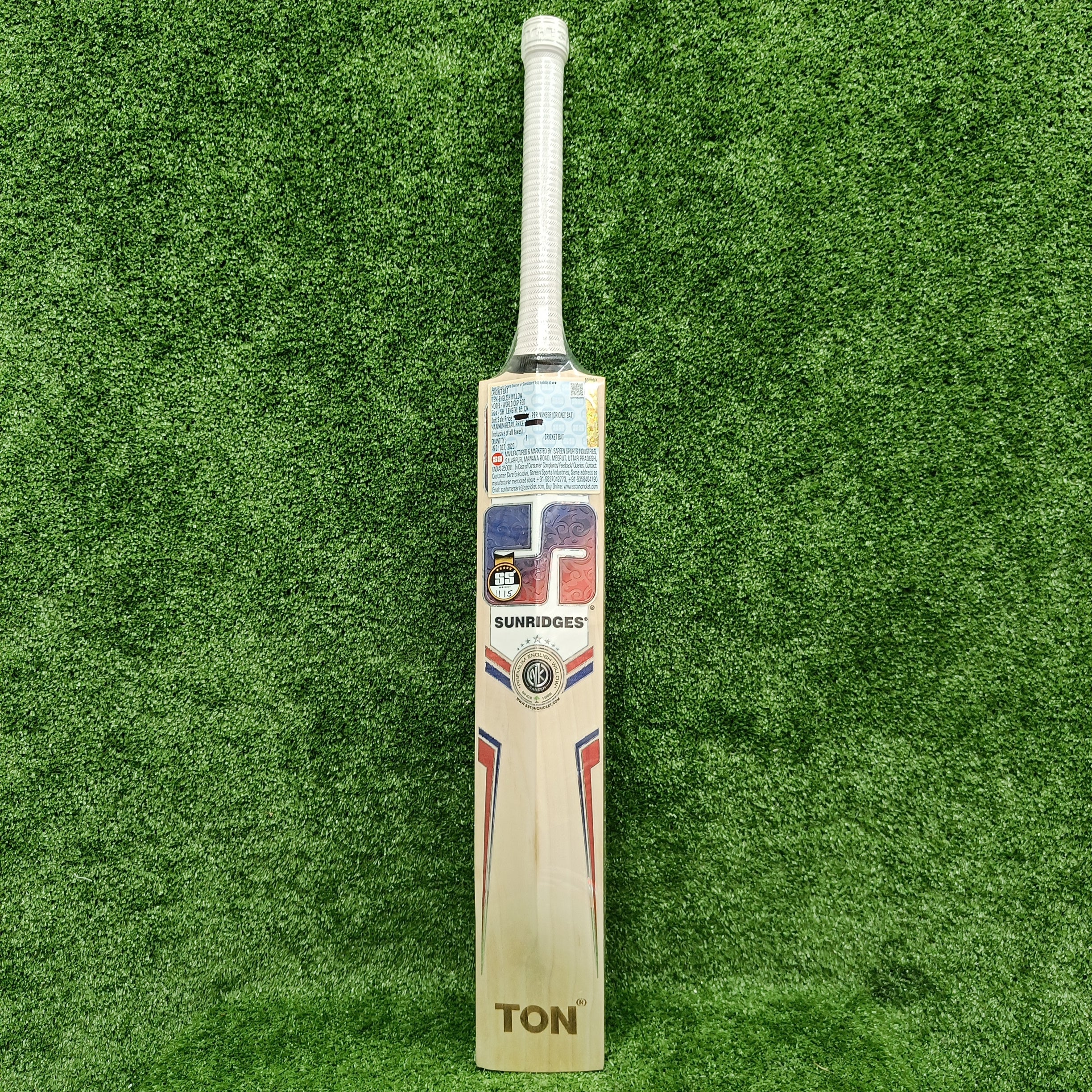 SS World Cup Red Edition English Willow Cricket Bat