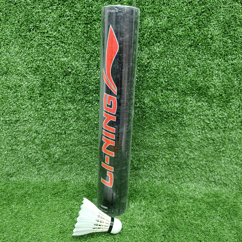 Lining Shuttle Li-Ning Badminton Feather Shuttle SG-GOLD | TopCricketStore