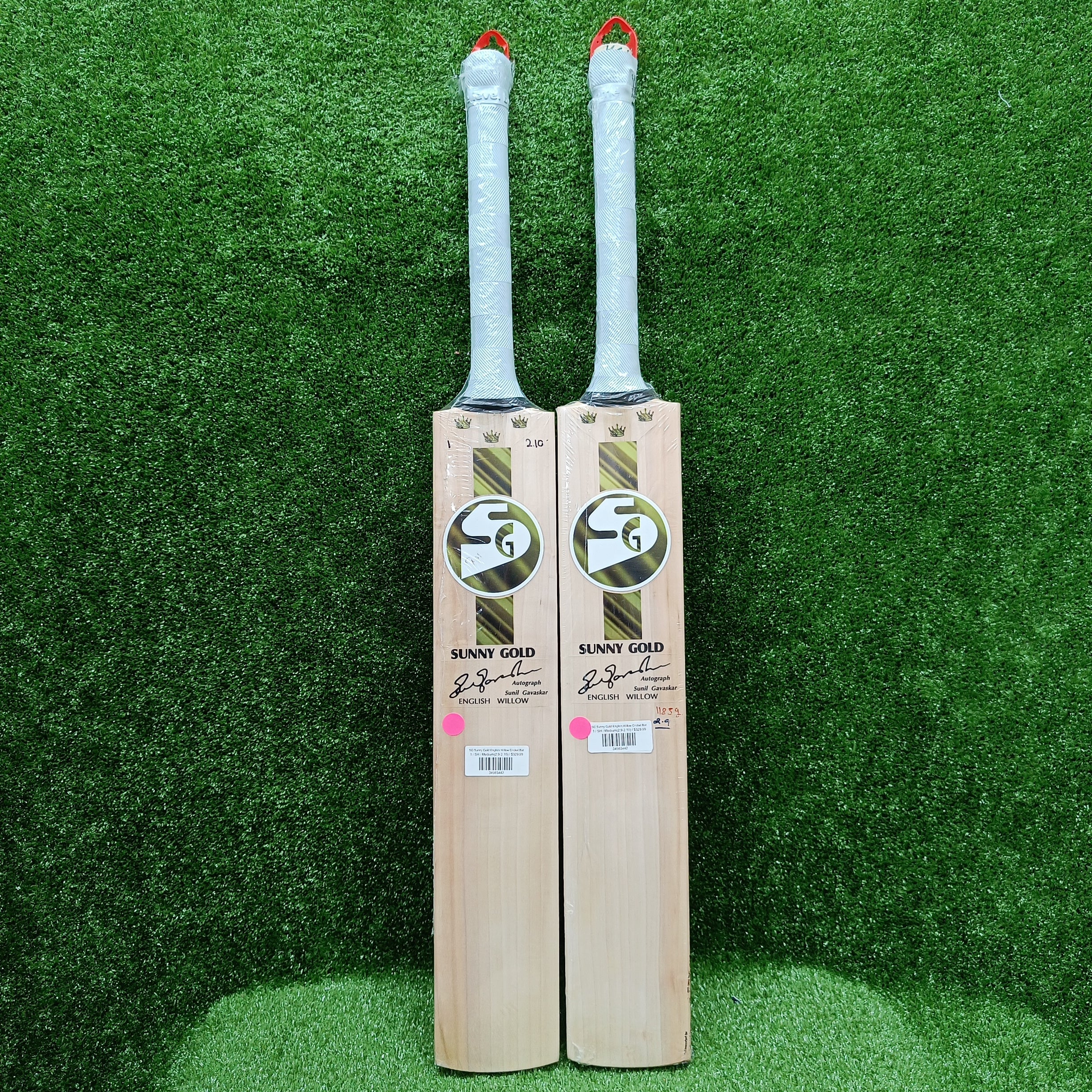 SG Sunny Gold English Willow Cricket Bat