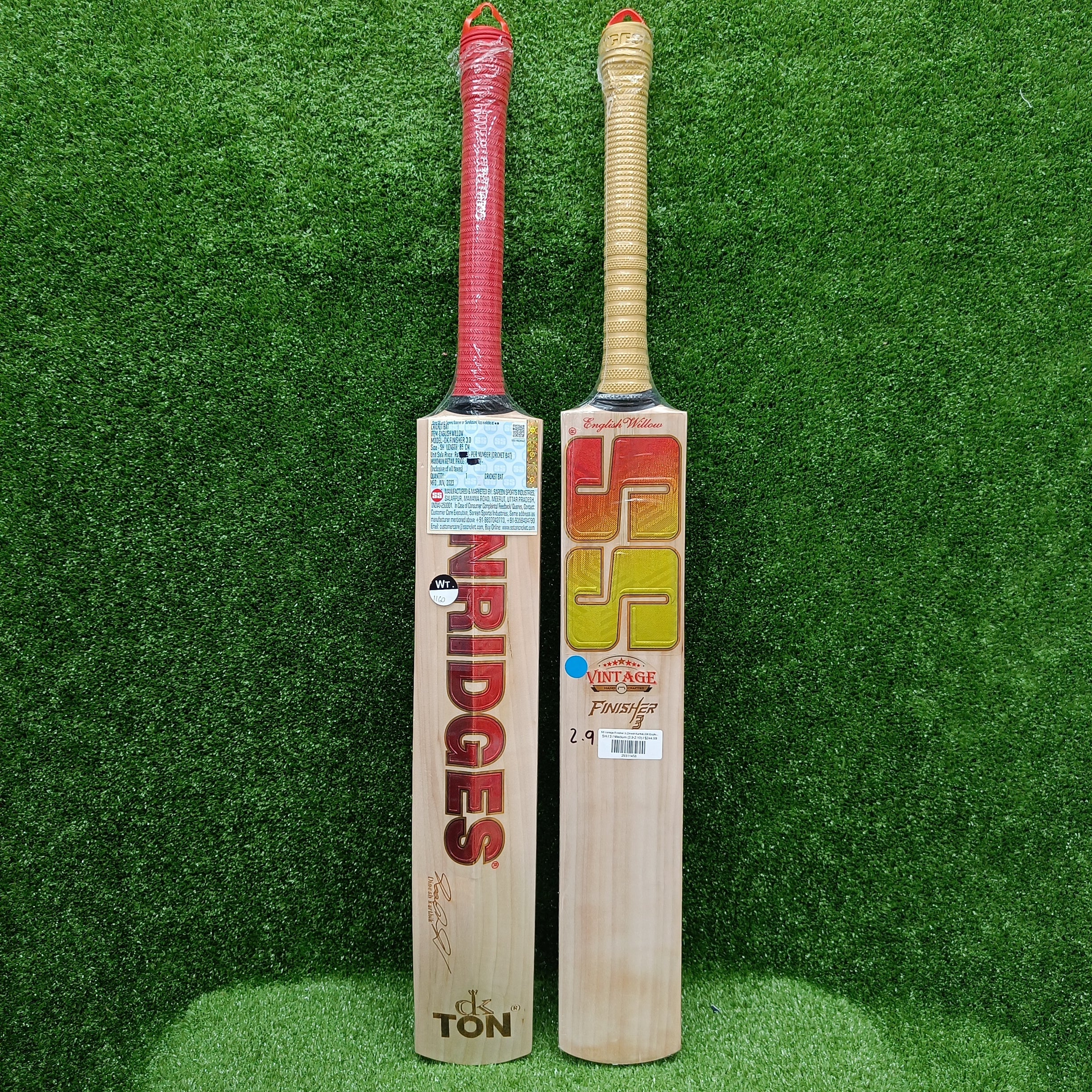 SS Vintage Finisher 3 (Dinesh Karthik) DK English Willow Cricket Bat