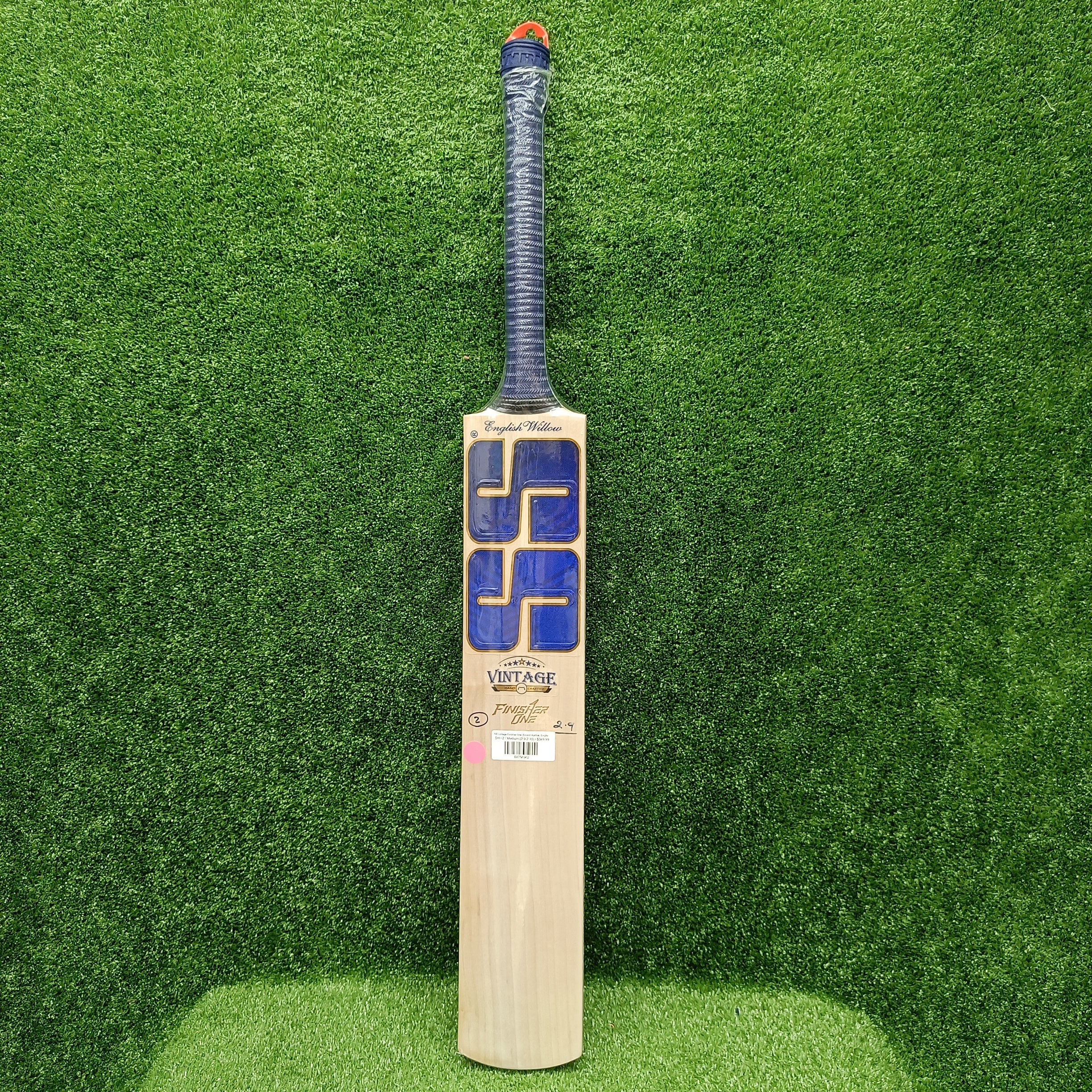 SS Vintage Finisher One (Dinesh Karthik) English Willow Cricket Bat Dark Blue