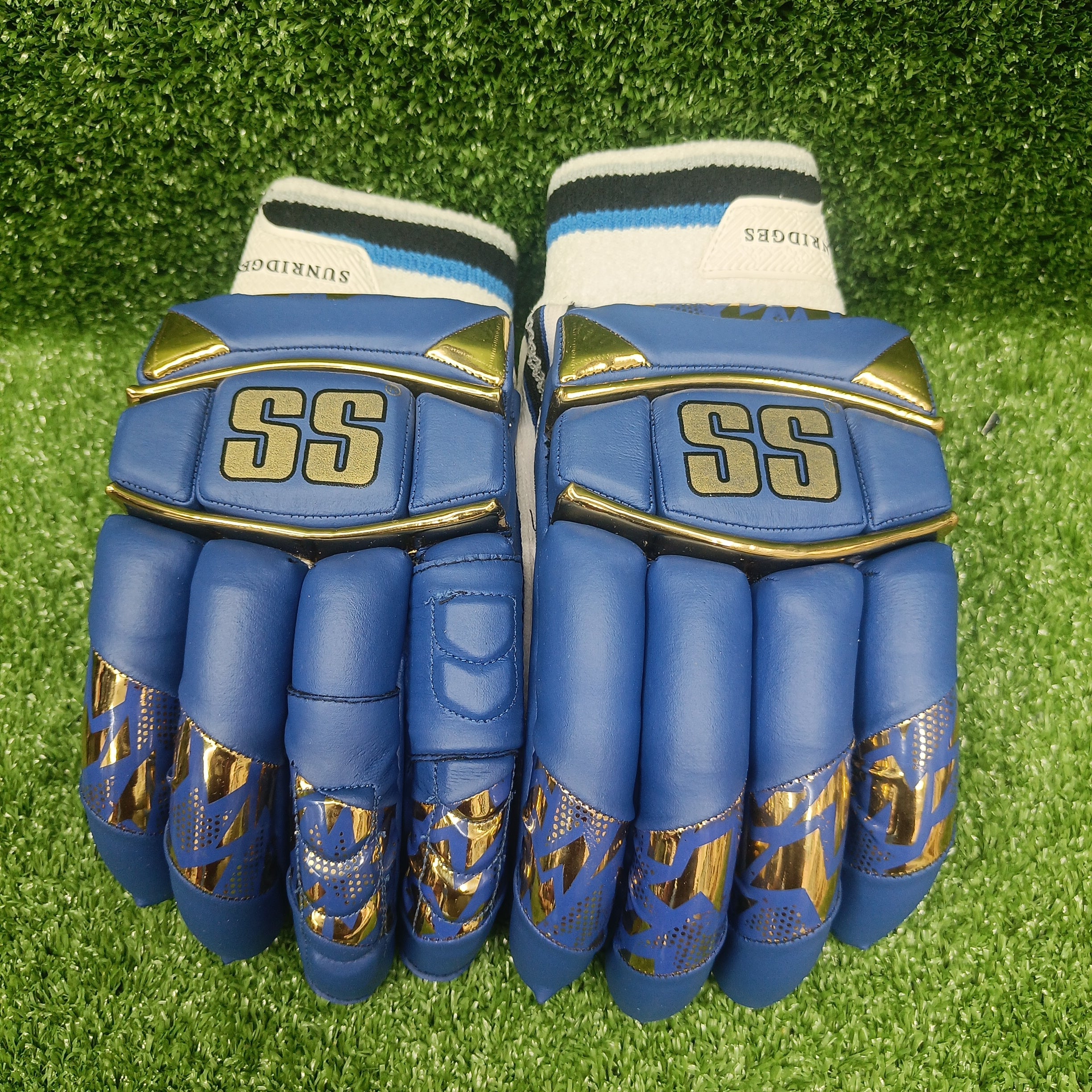 SS Super Test Mumbai Indians IPL Cricket Batting Gloves 1