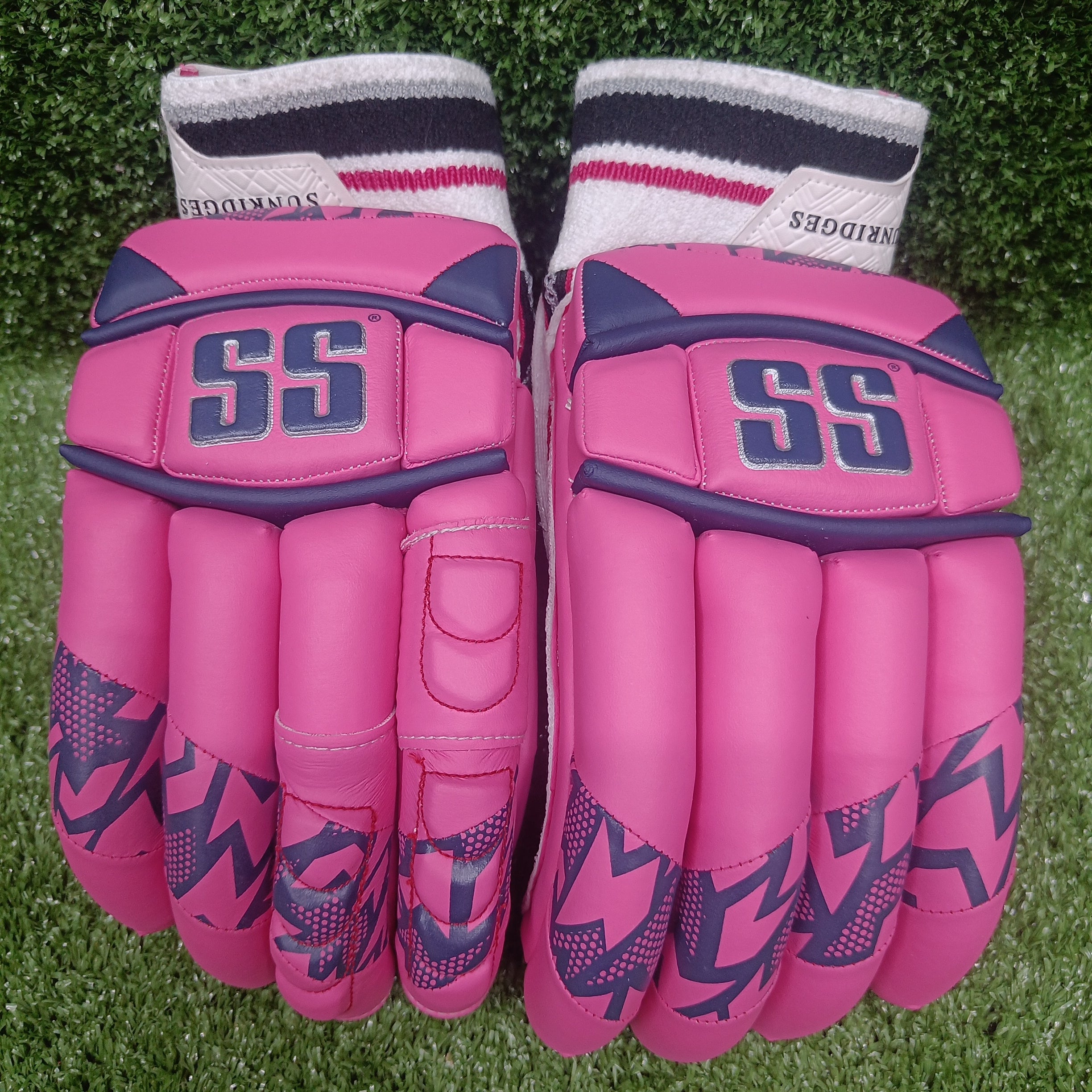 SS Super Test Rajasthan Royals IPL Cricket Batting Gloves