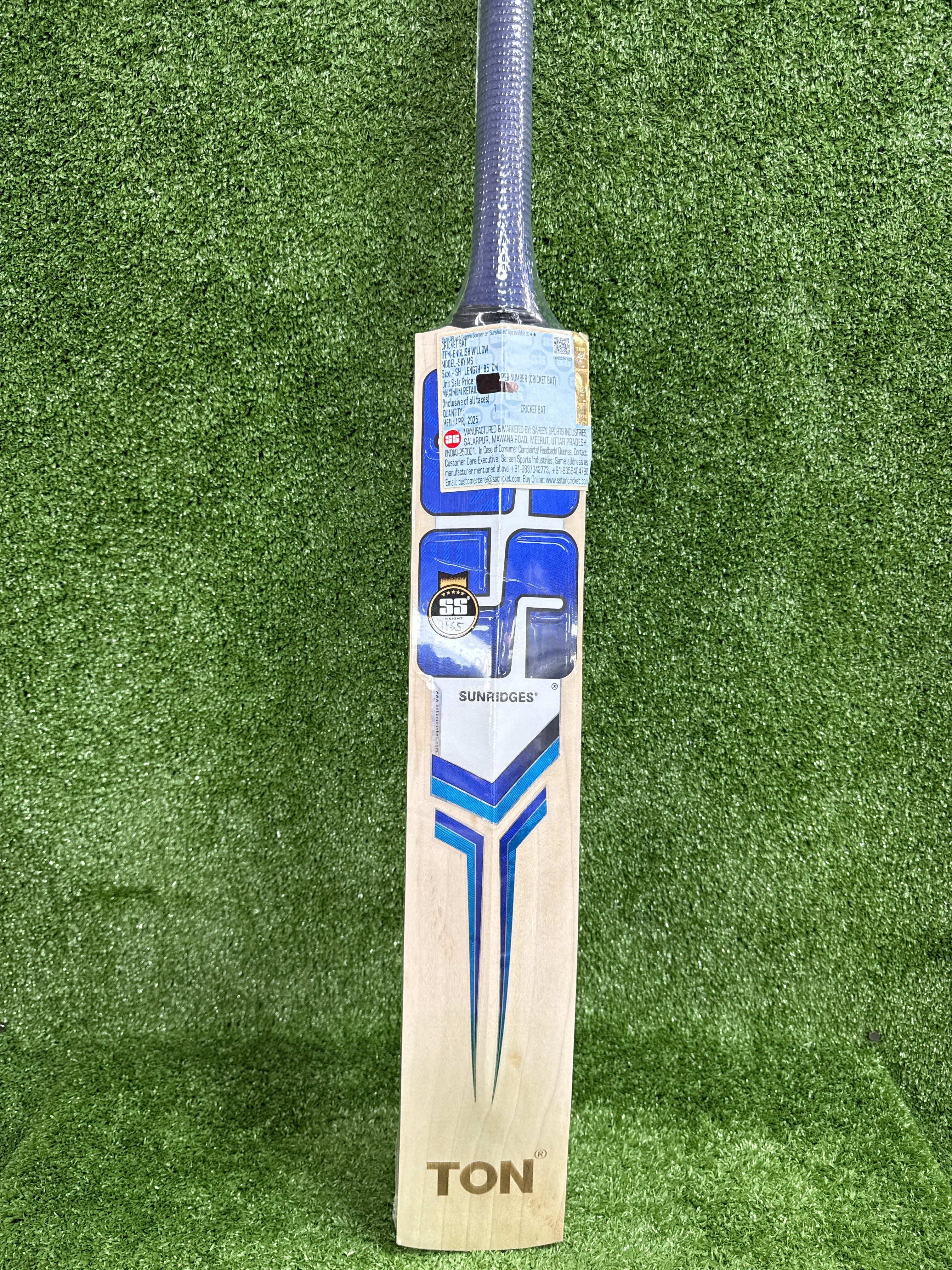 SS Sky MS English Willow Cricket Bat