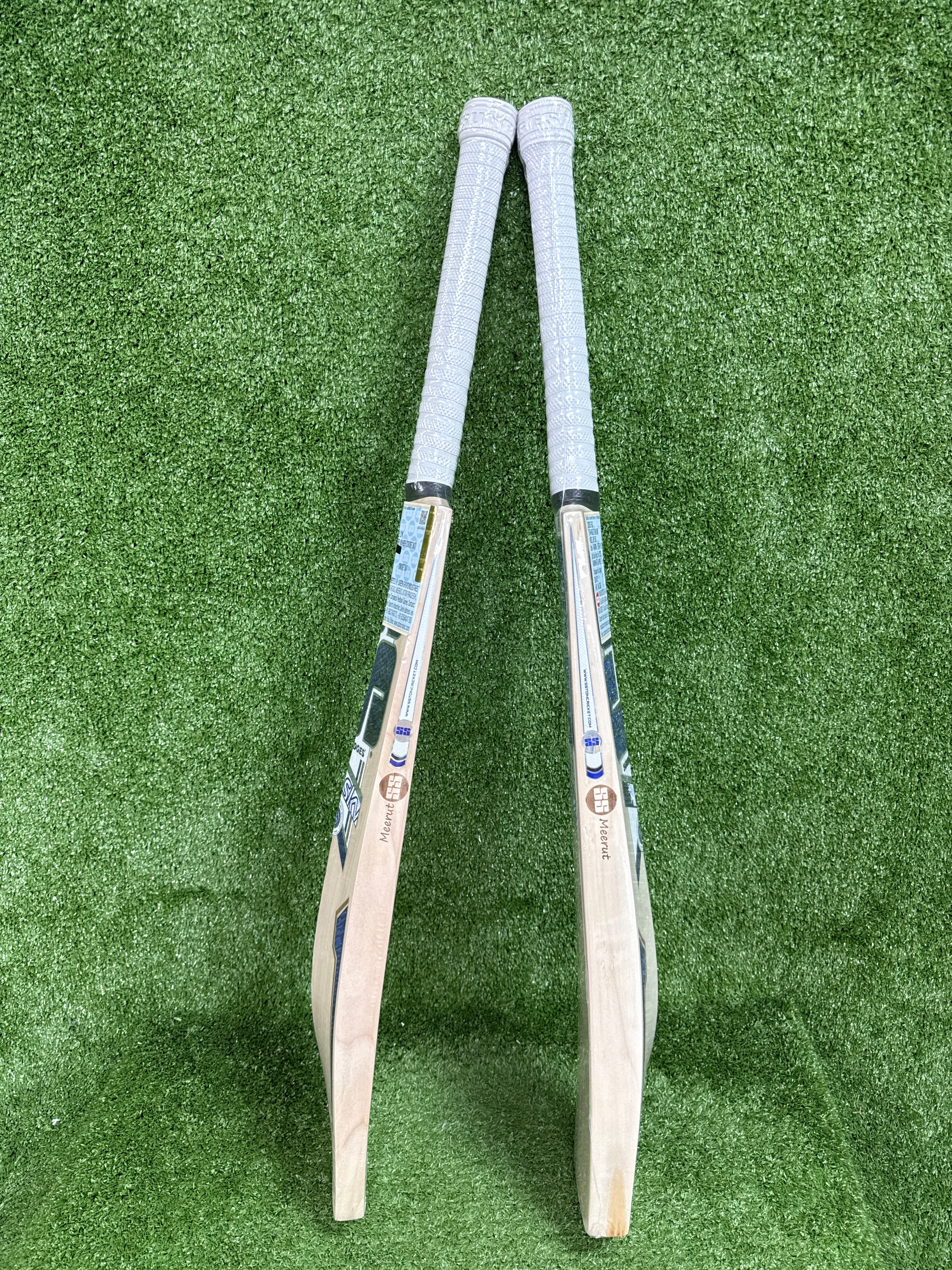 SS Sky 360 English Willow Cricket Bat Harrow by SS - back view - TopCricketStore