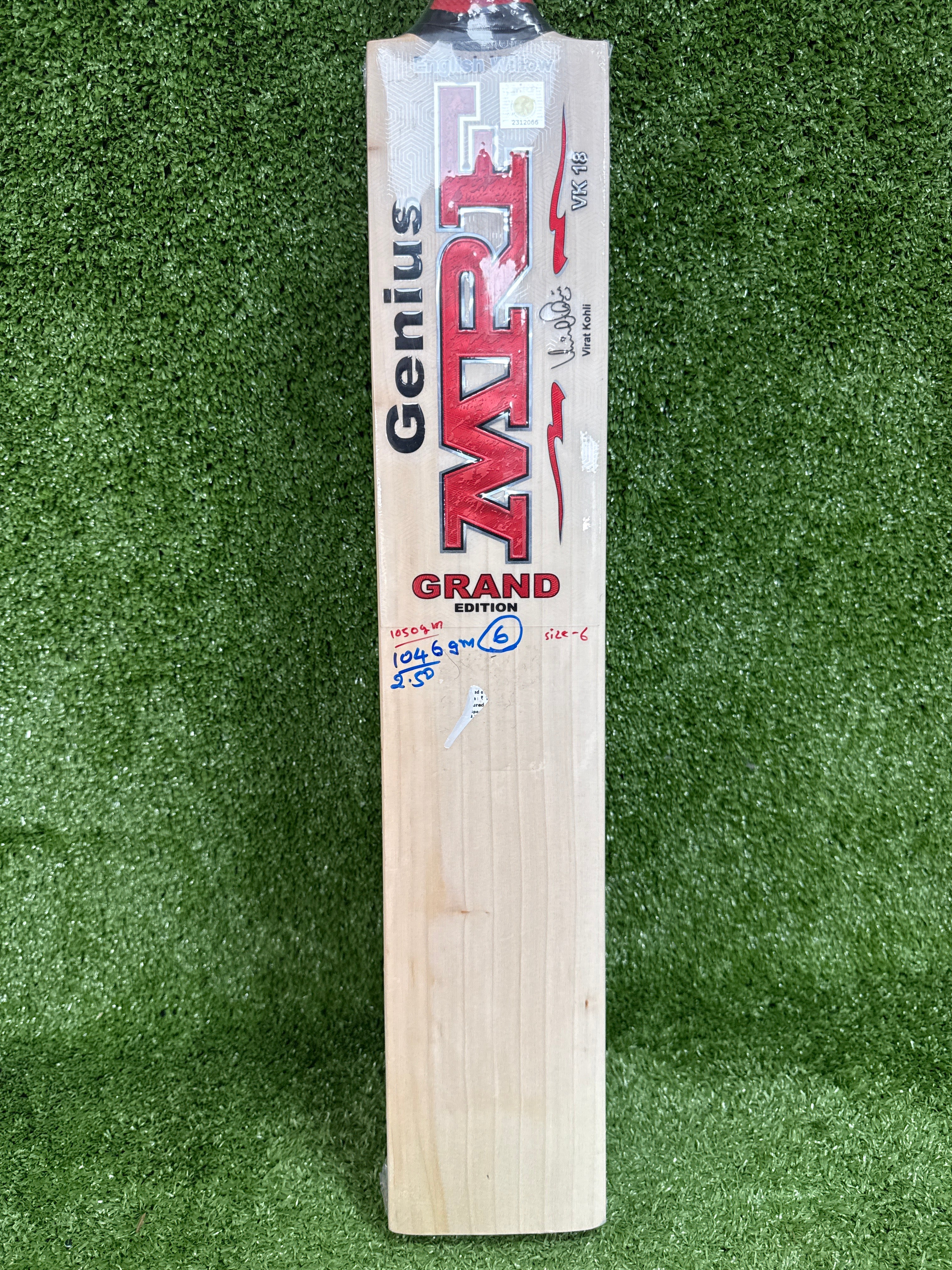 MRF Genius Grand Edition Junior Cricket Bat | English Willow