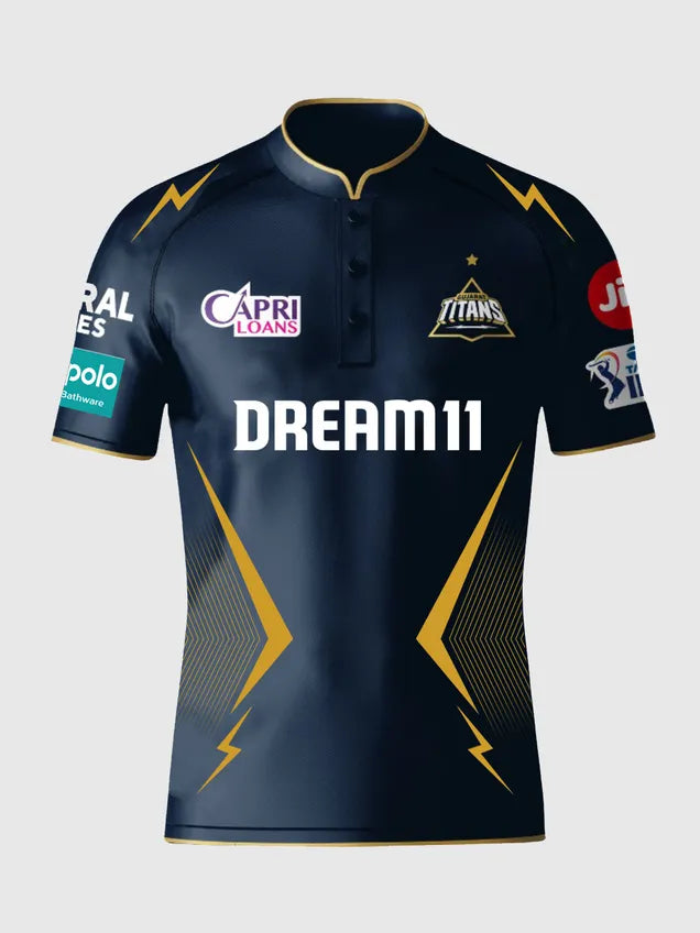 IPL Gujarat Titans (GT) Official Fan Jersey 2024