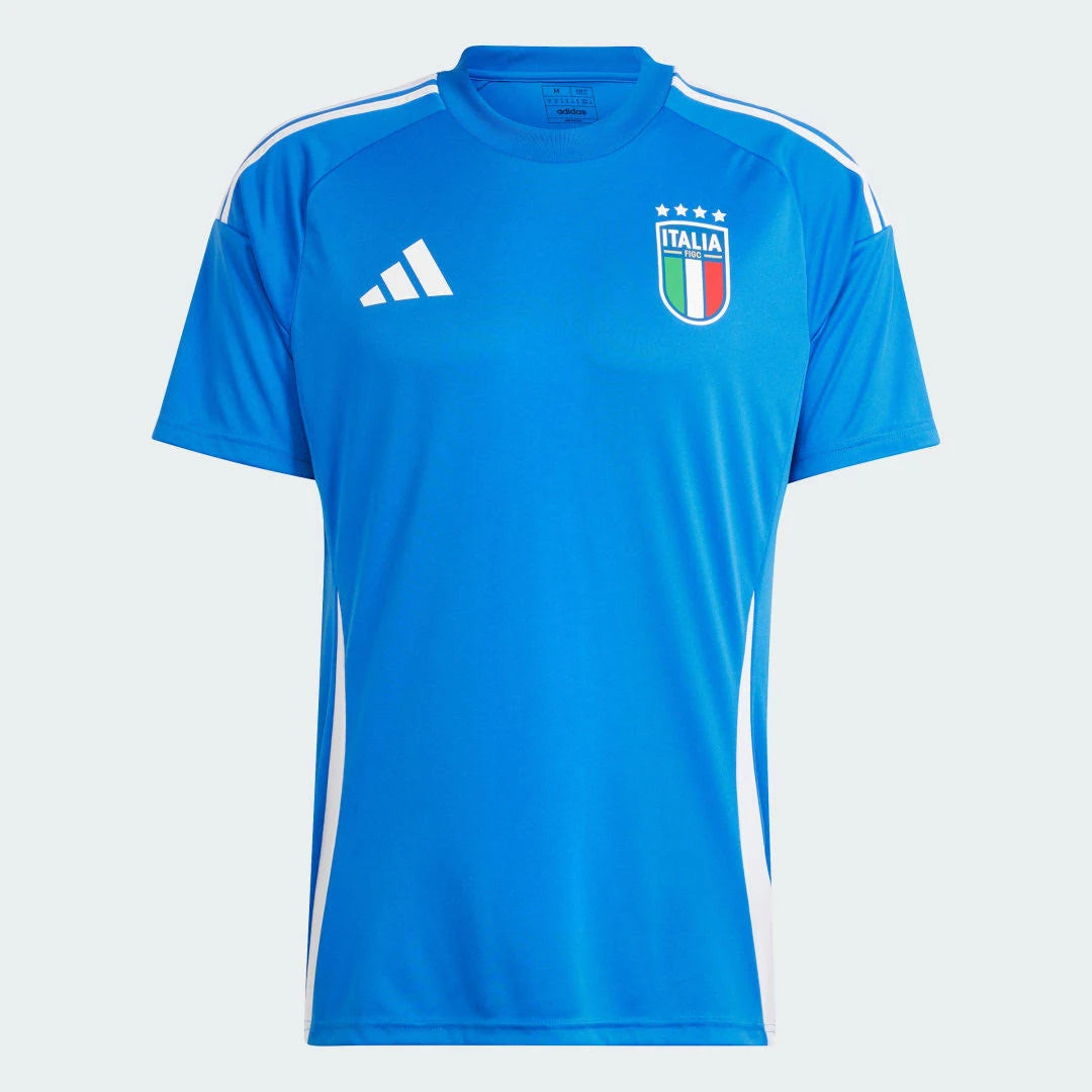 Adidas Italy 24 Authentic Home Football Authentic Fan Jersey Blue