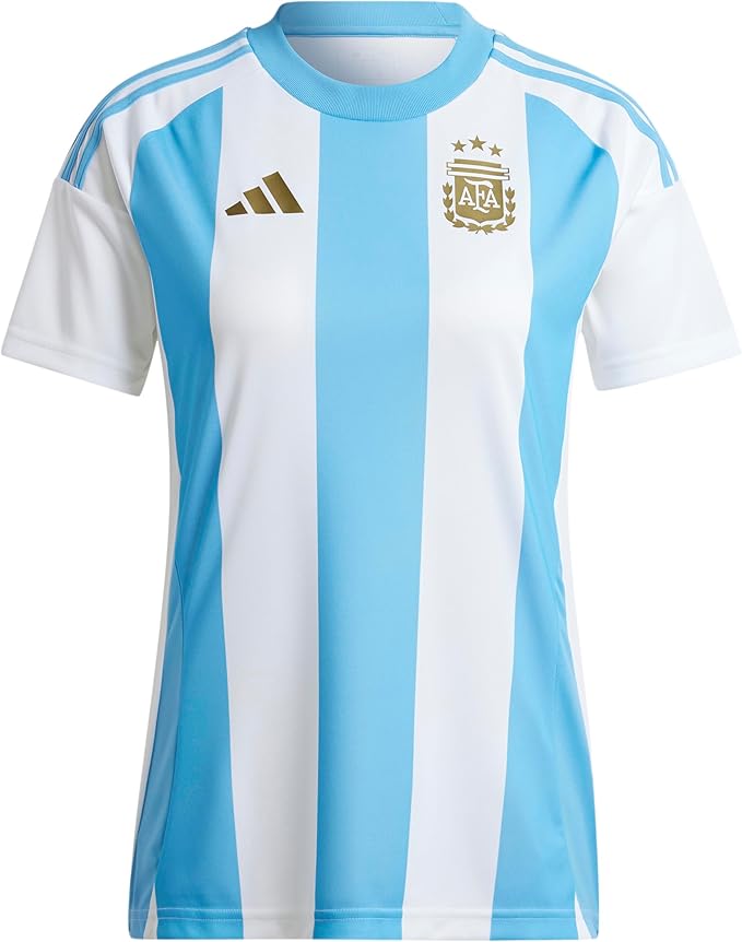 Adidas Argentina 24 Home Football Authentic Fan Jersey White / Blue