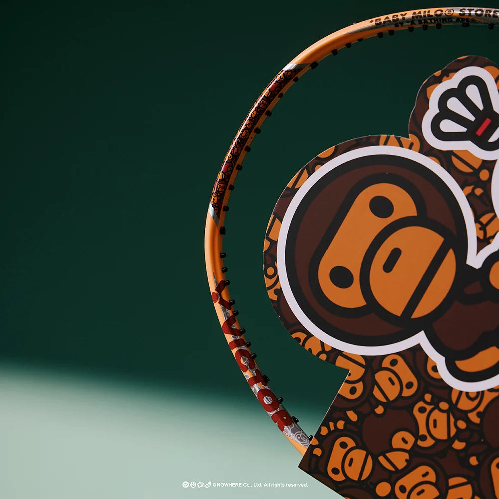 Victor x Baby Milo Auraspeed (ARS-BABYMILO-O) Badminton Racket - Milo Orange Unstrung Victor