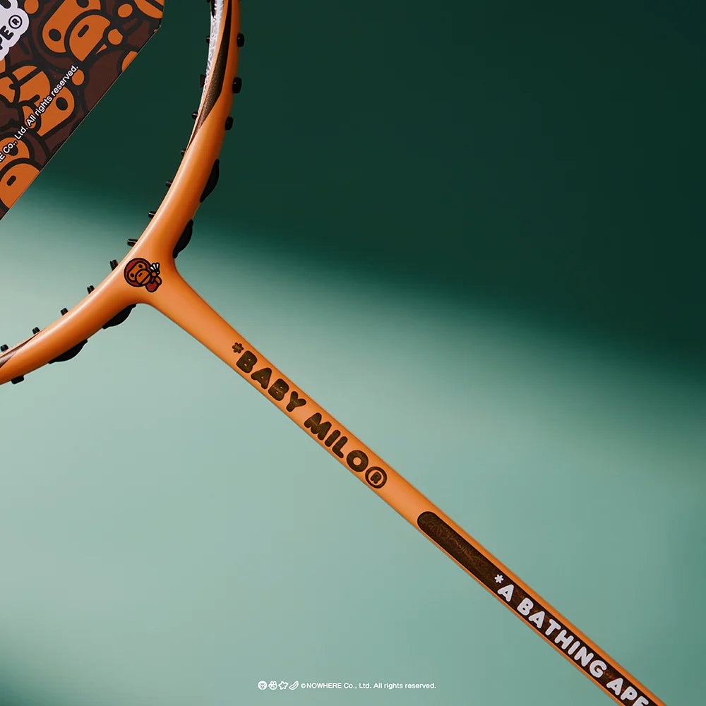 Victor x Baby Milo Auraspeed (ARS-BABYMILO-O) Badminton Racket - Milo Orange Unstrung Victor
