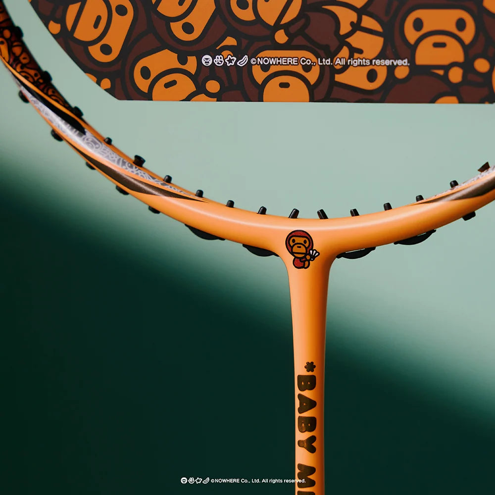 Victor x Baby Milo Auraspeed (ARS-BABYMILO-O) Badminton Racket - Milo Orange Unstrung Victor