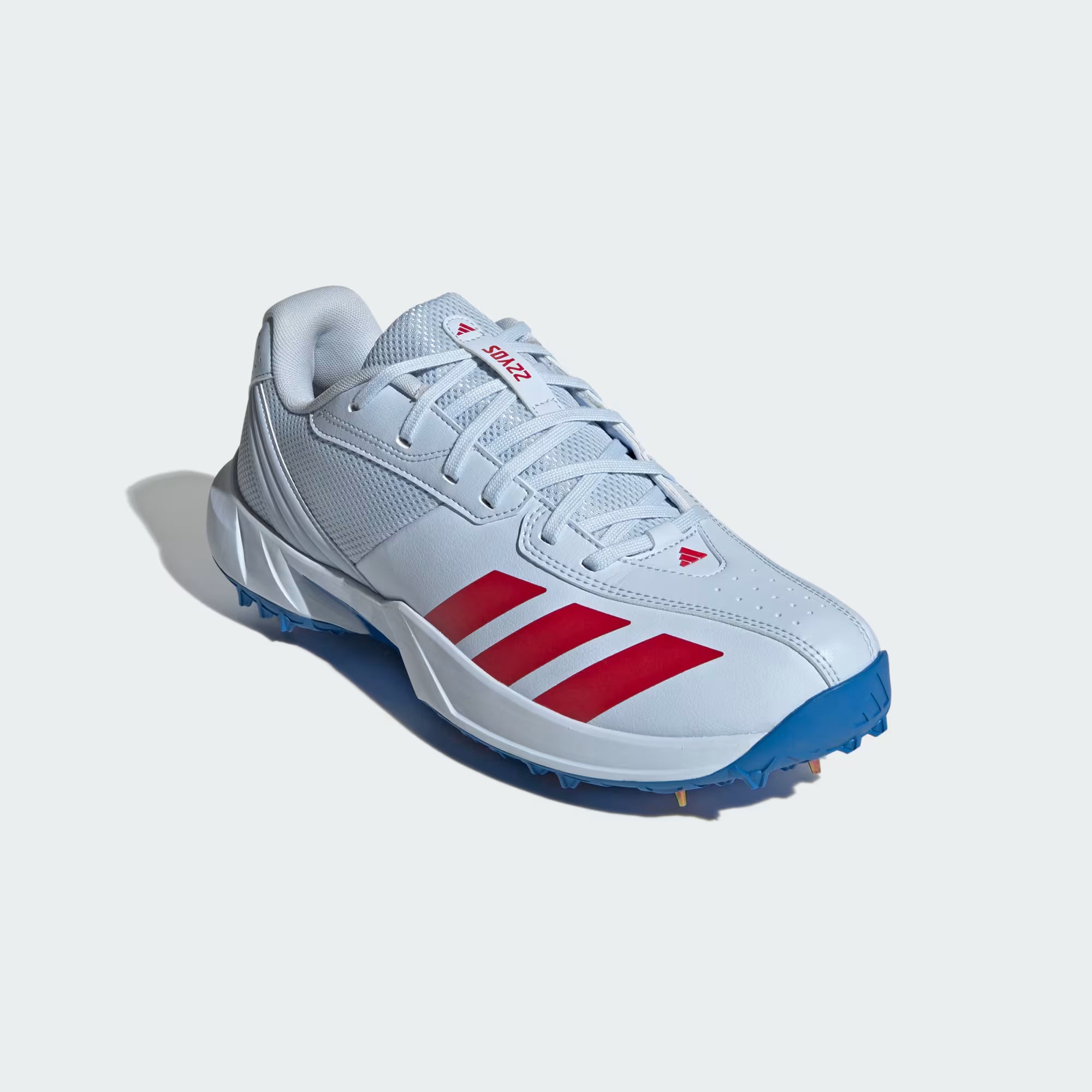 Close up of lightweight Adiprene EVA midsole on Adidas 22YDS cricket shoe