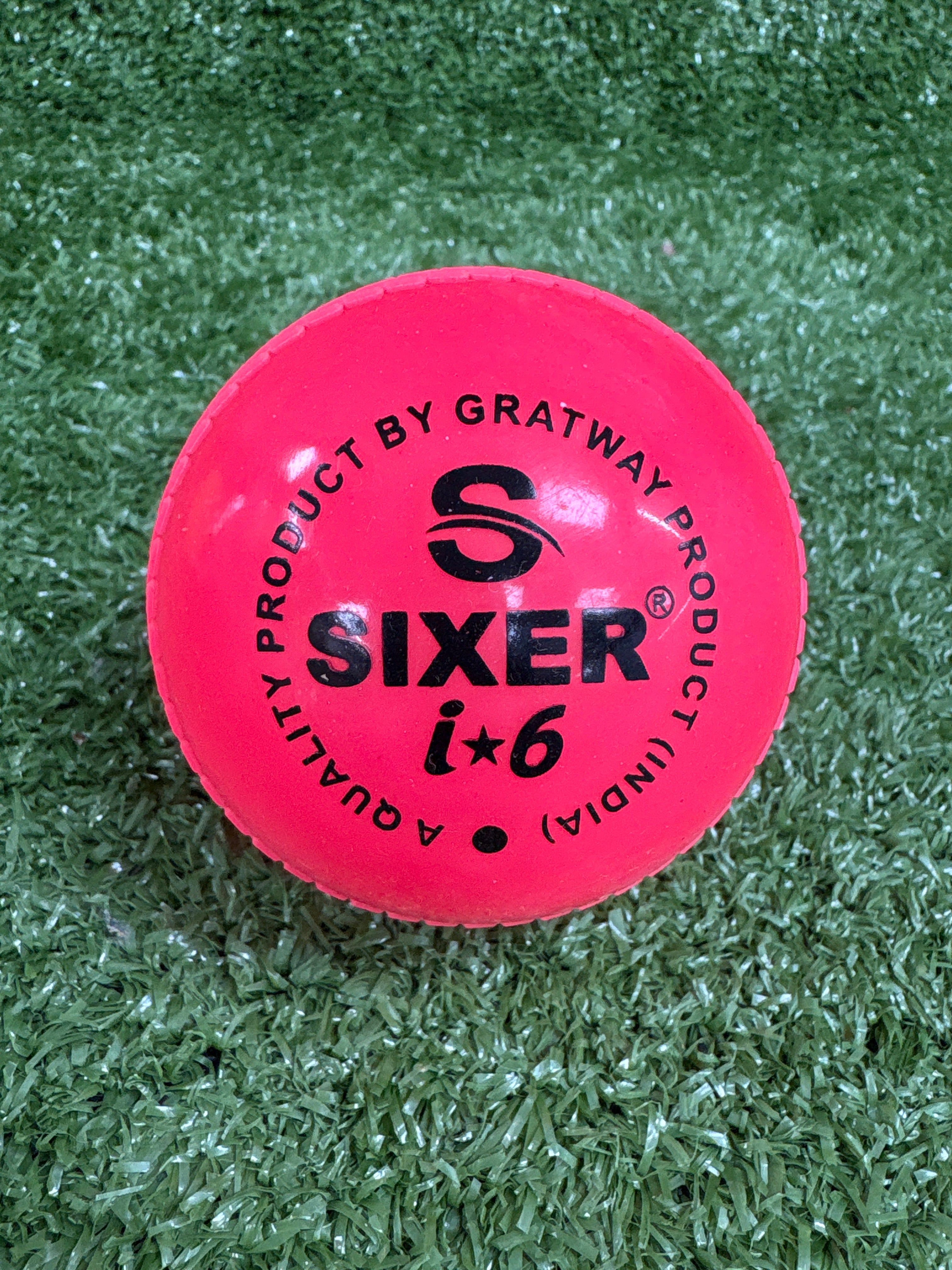 Sixer Windball I6 Cricket Rubber Ball (120 Grams)