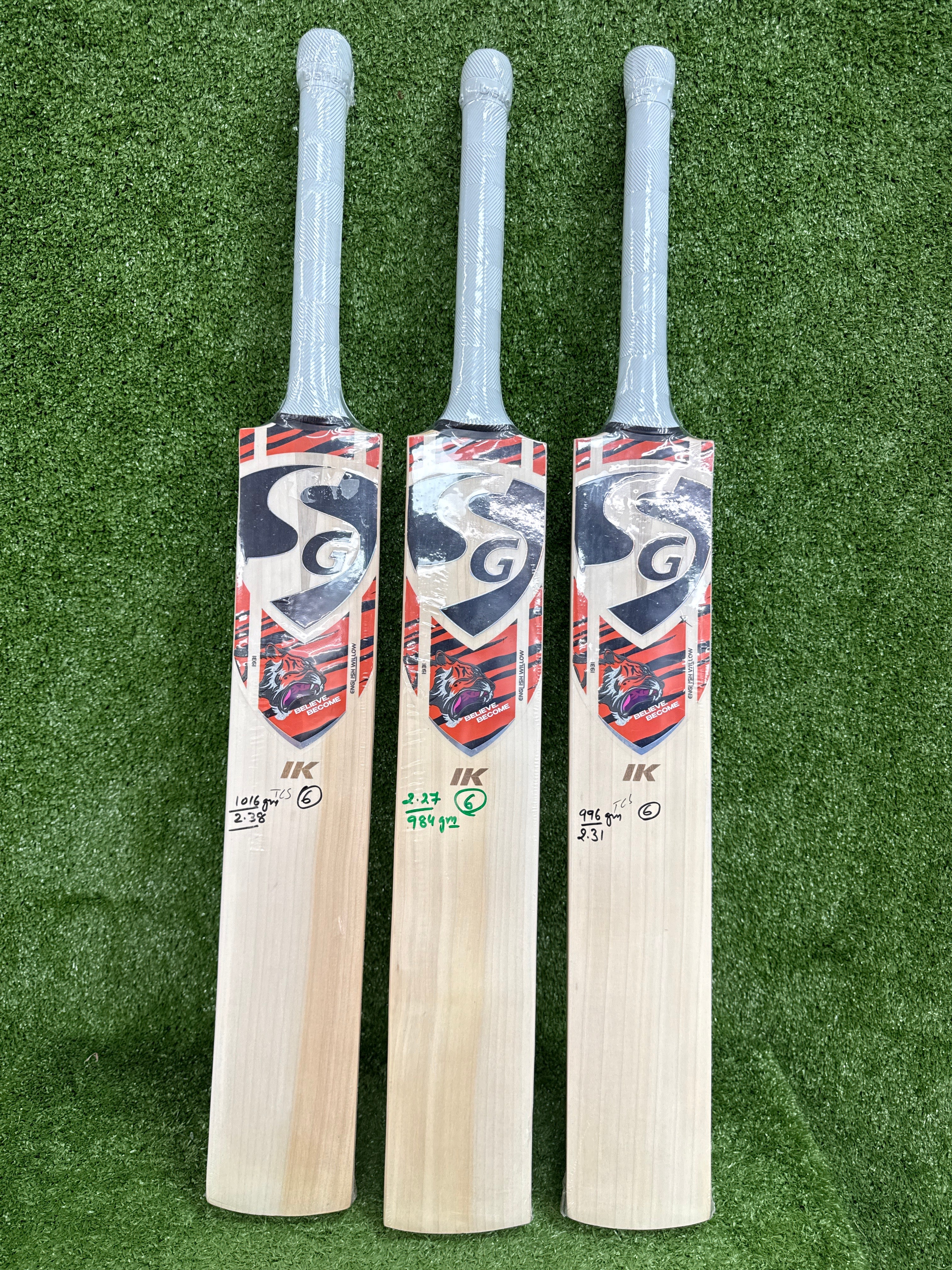 SG Ishan Kishan Junior / Youth English Willow Cricket Bat
