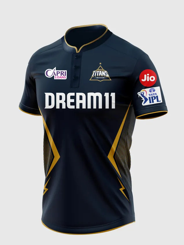 IPL Gujarat Titans (GT) Official Fan Jersey 2024