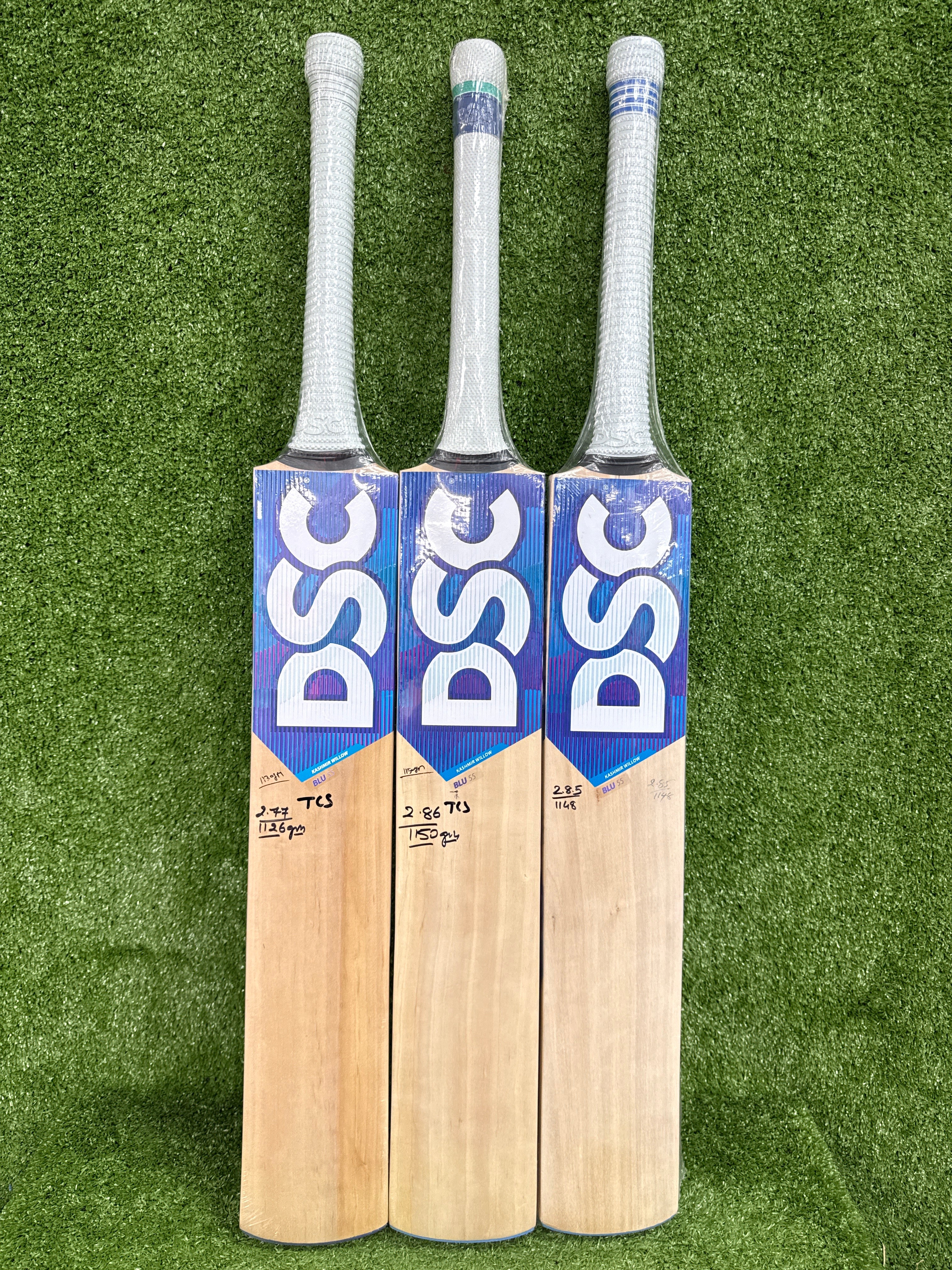 DSC Blu 55 Kashmir Willow Cricket Bat
