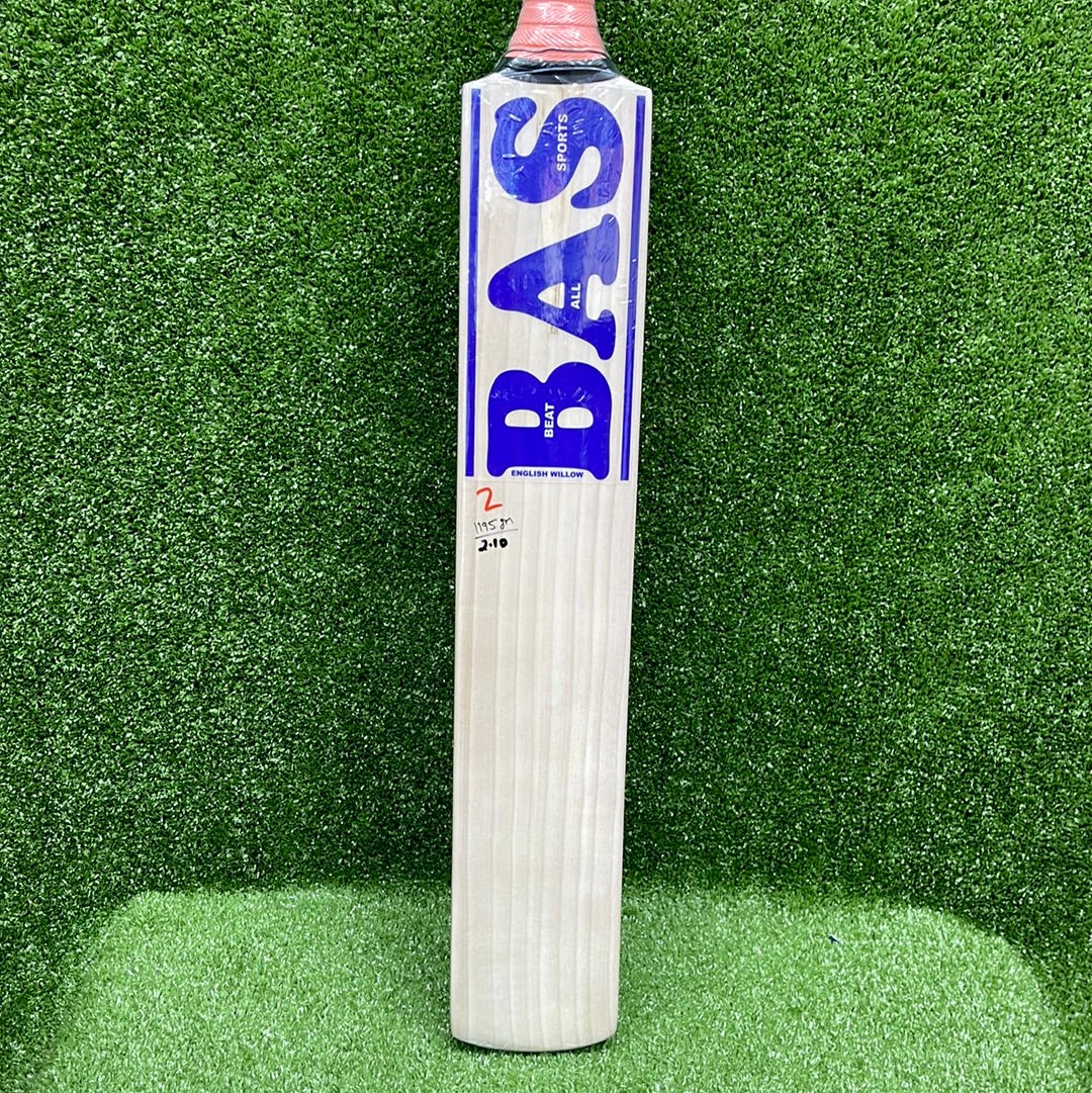 BAS MSD Player Retro Vintage English Willow Cricket Bat