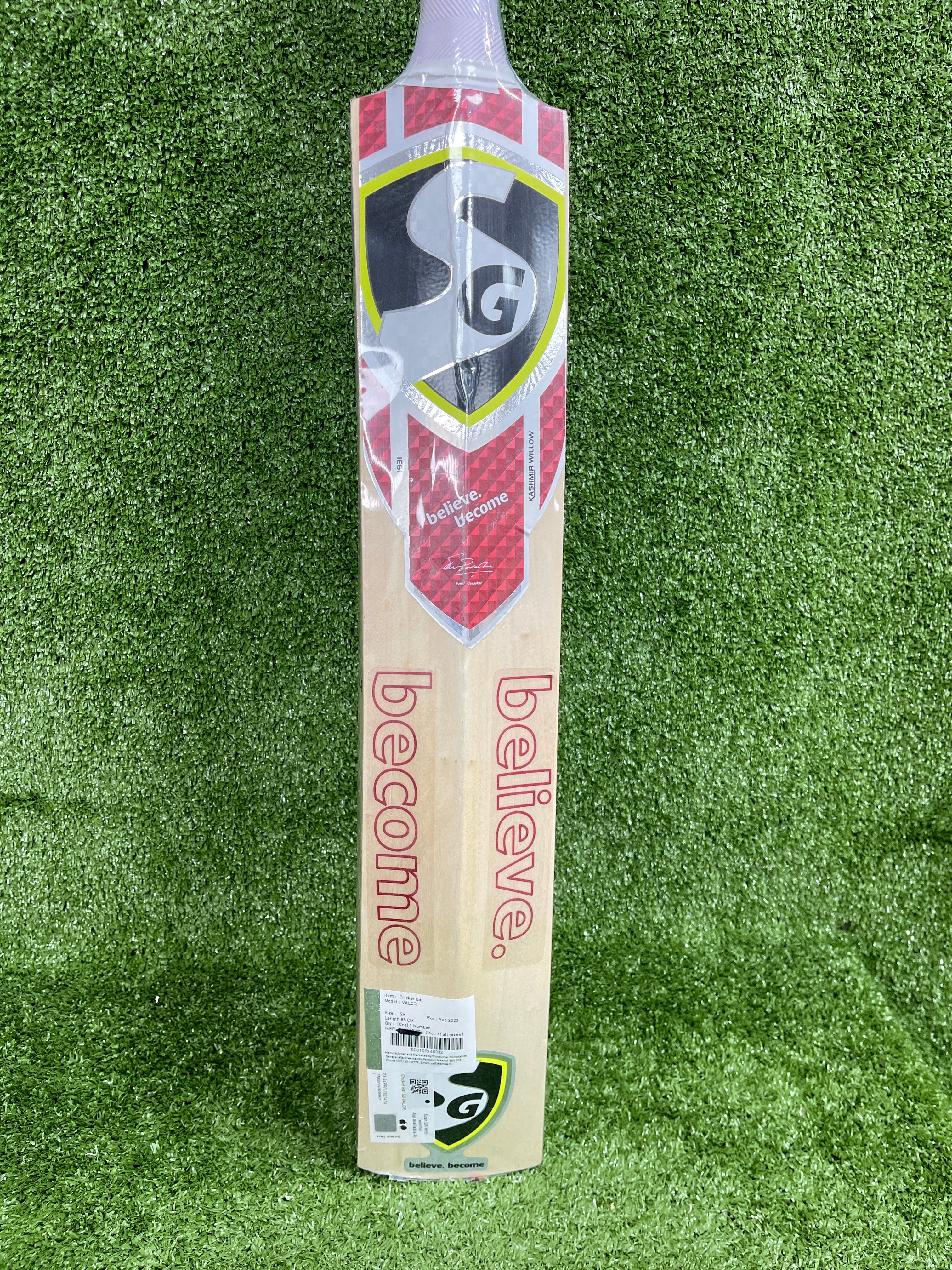 SG Valor Kashmir Willow Cricket Bat