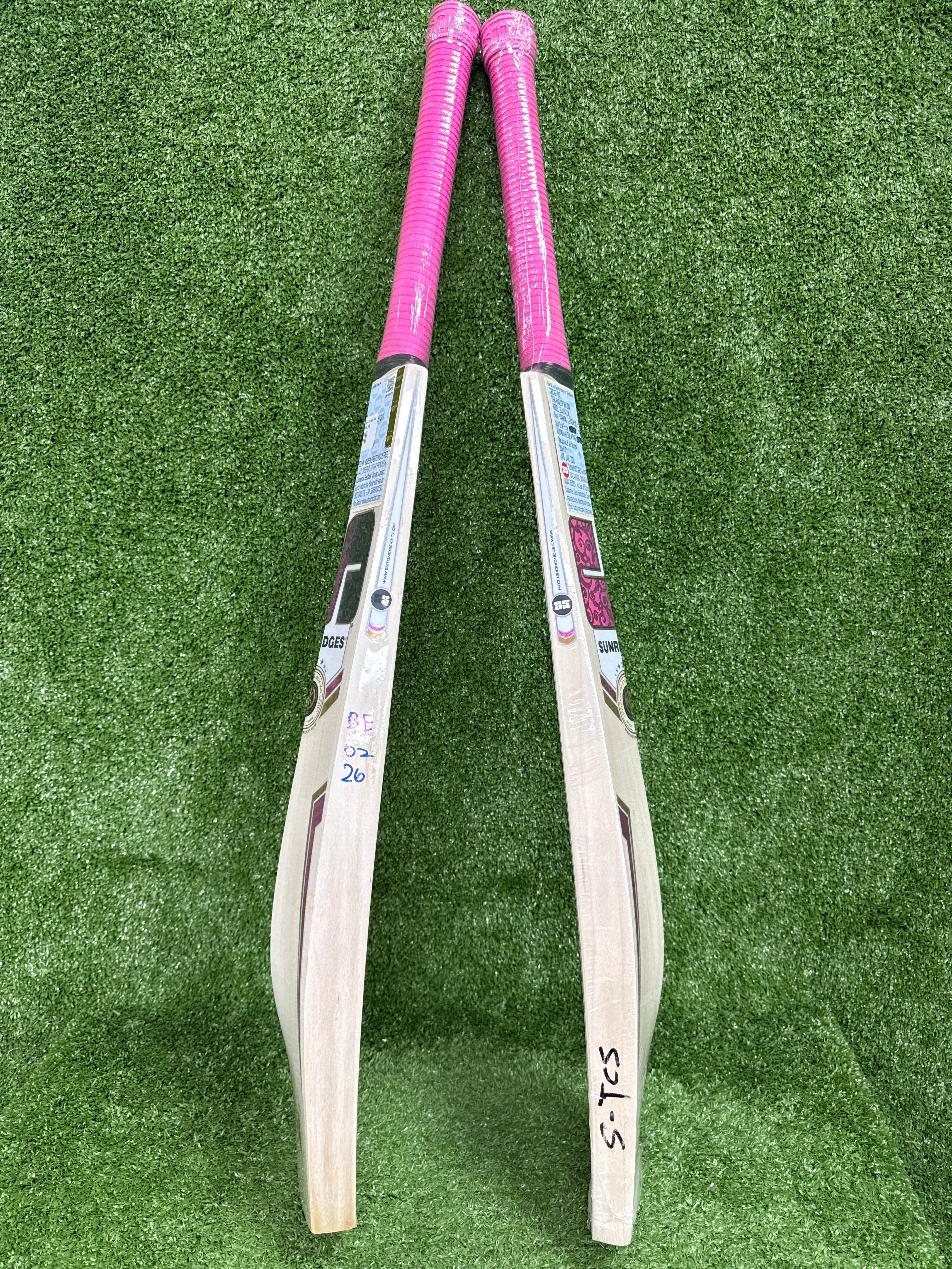 SS Core Gladiator Youth Harrow Cricket Bat by SS - back view - TopCricketStore