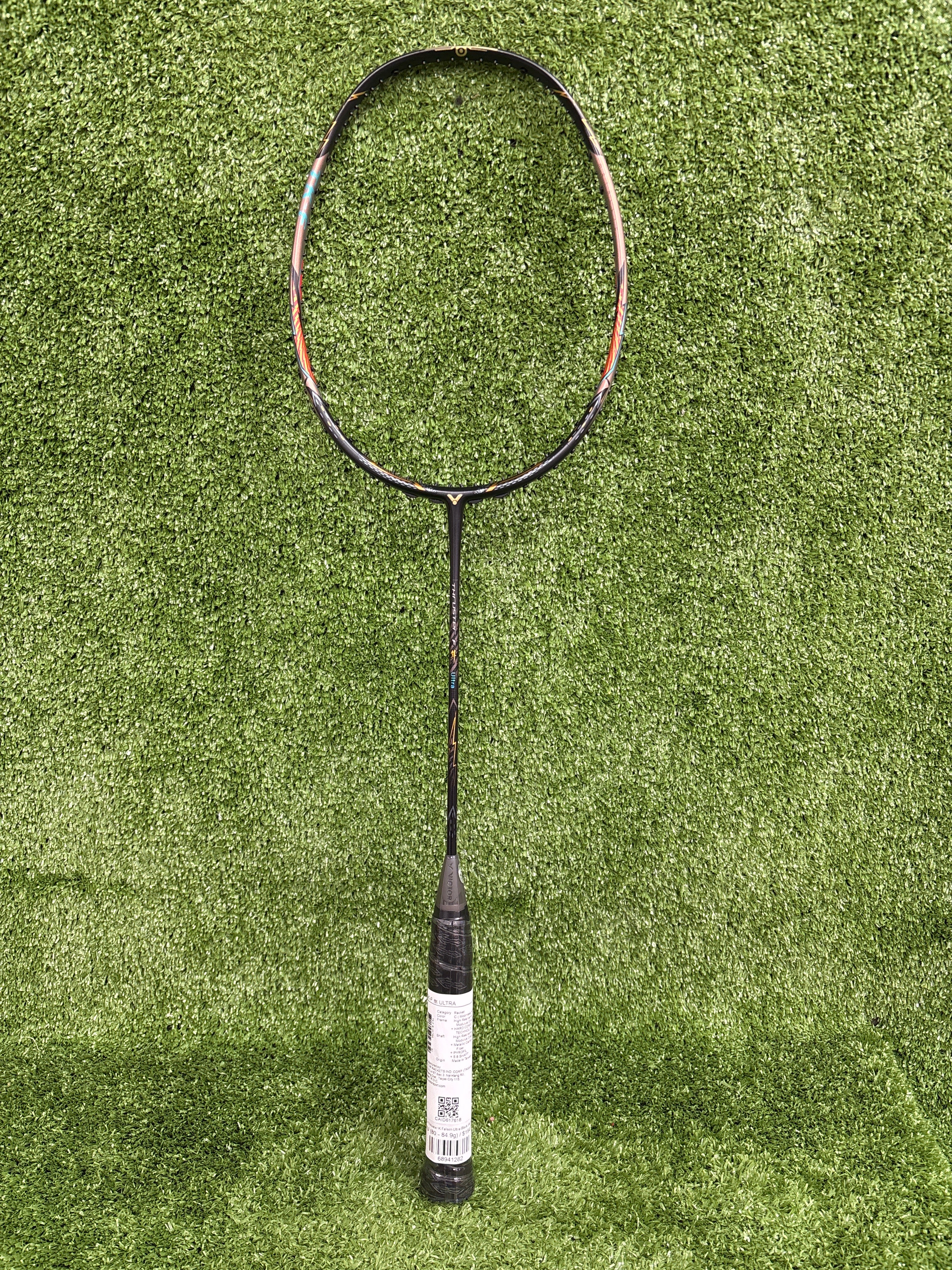 Victor Thruster K Falson Ultra Black Badminton Racket - Unstrung