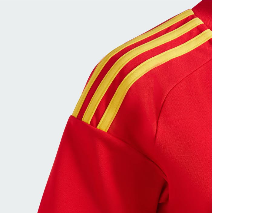 Adidas Spain 24 Home Football Authentic Fan Jersey Red / Yellow