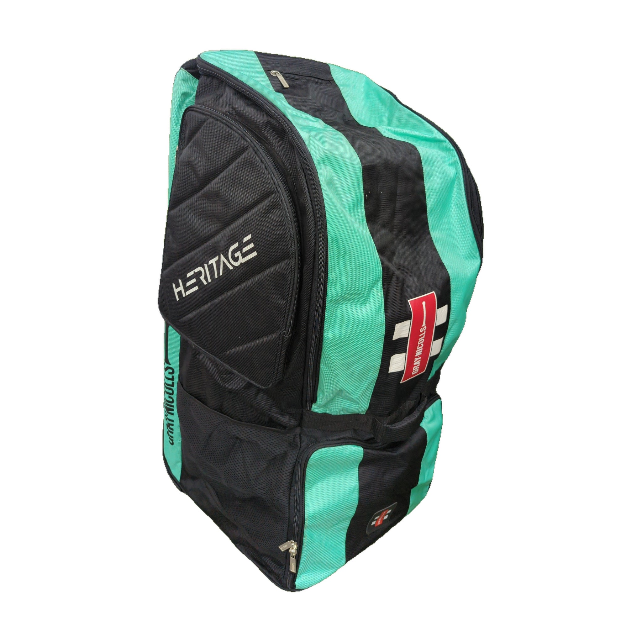 Gray-Nicolls Heritage Duffle Wheele Cricket Kit Bag - Teal Color GN