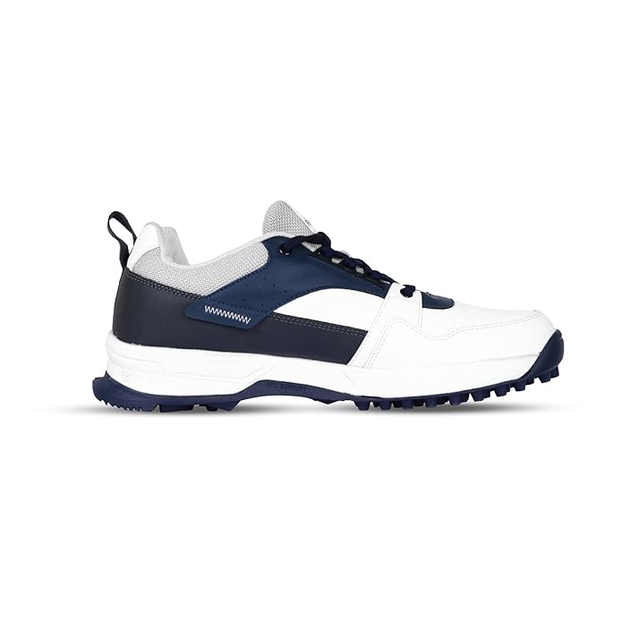 FINO C-12 Dark Gray / Navy Blue Cricket Shoes