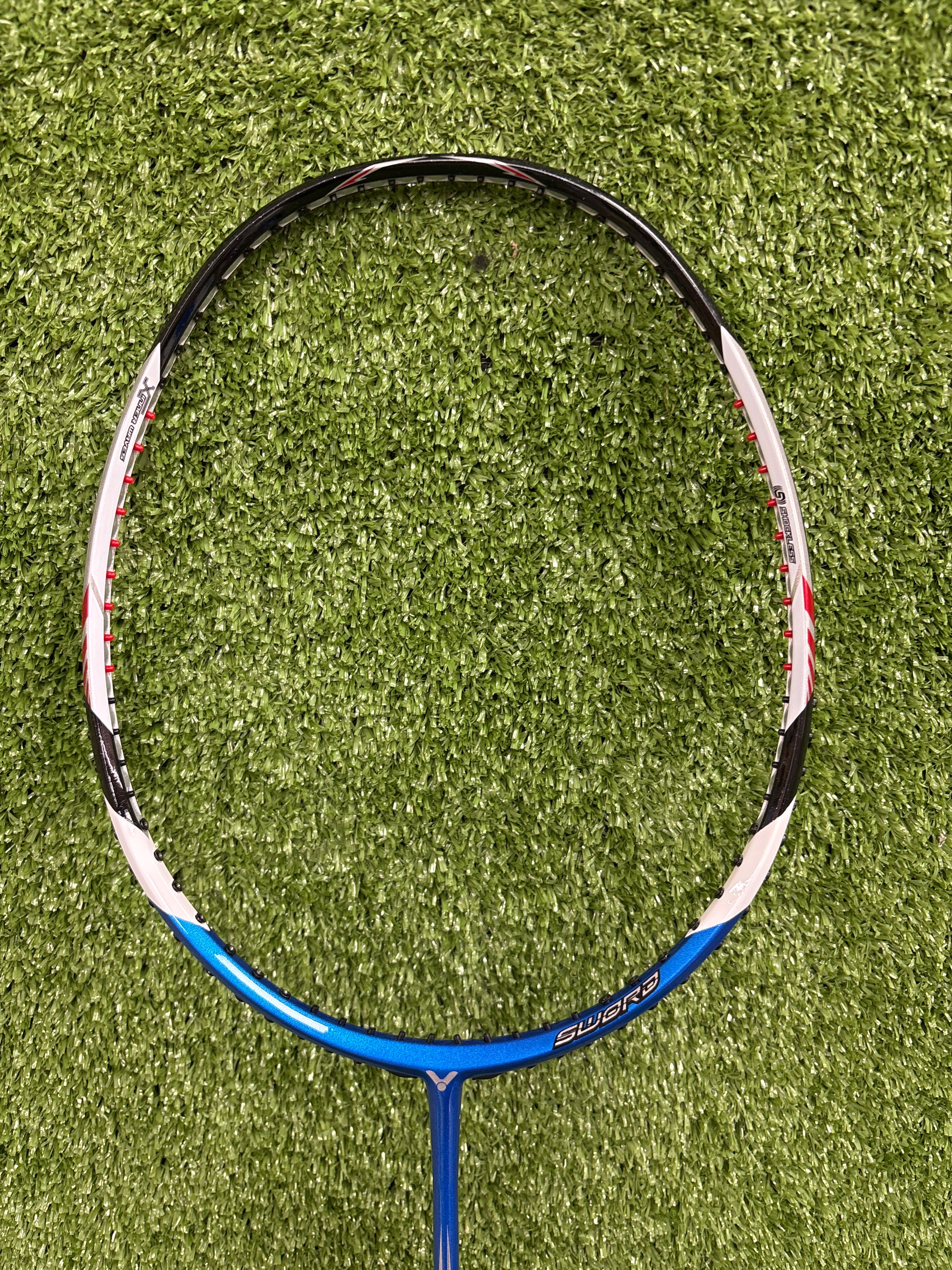 Victor Brave Sword 12 Royal Blue Cosmetic Badminton Racket - Unstrung