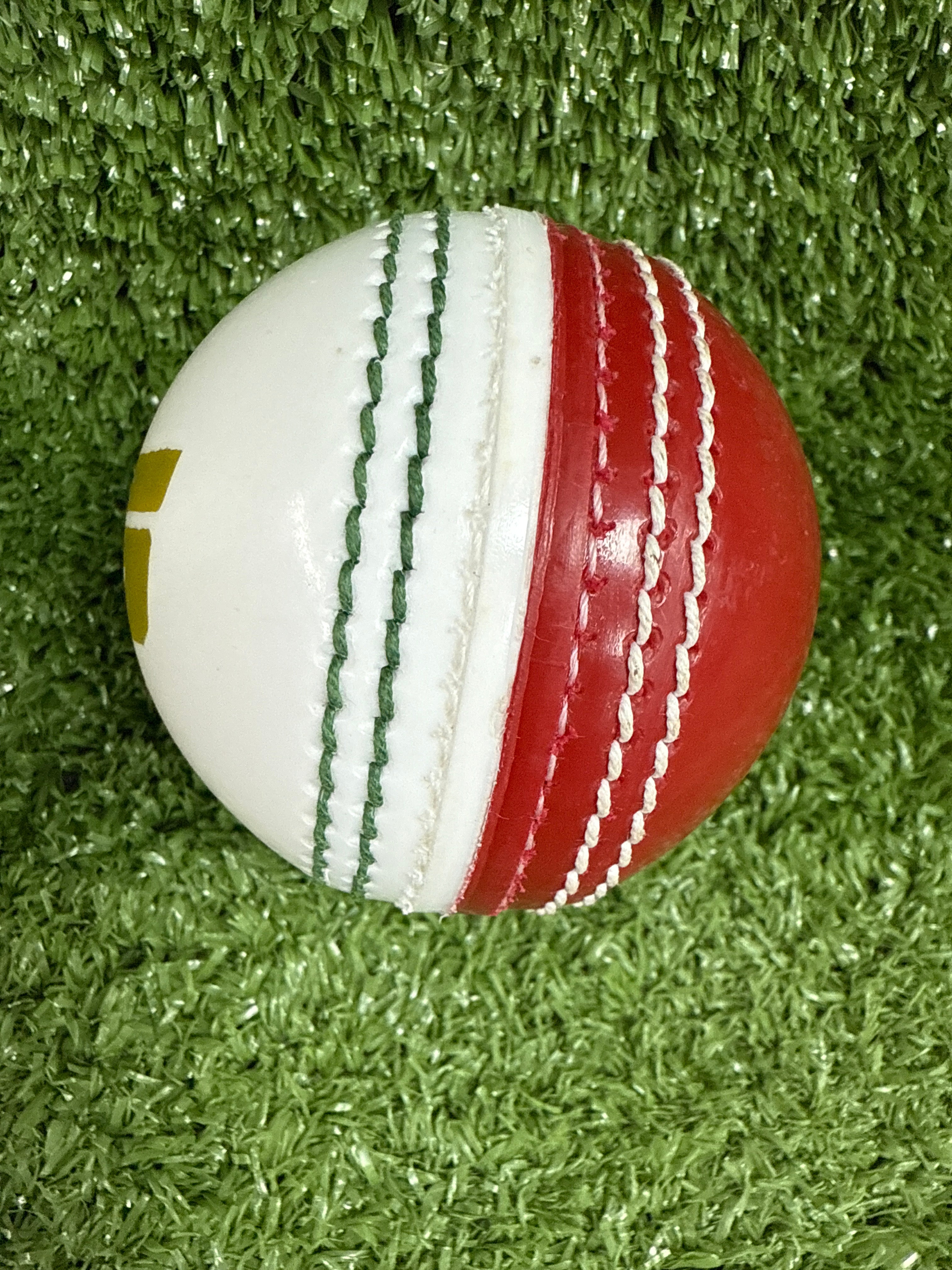 Raydn Skills Test Red And White Cricket Training Ball (100-110gms)
