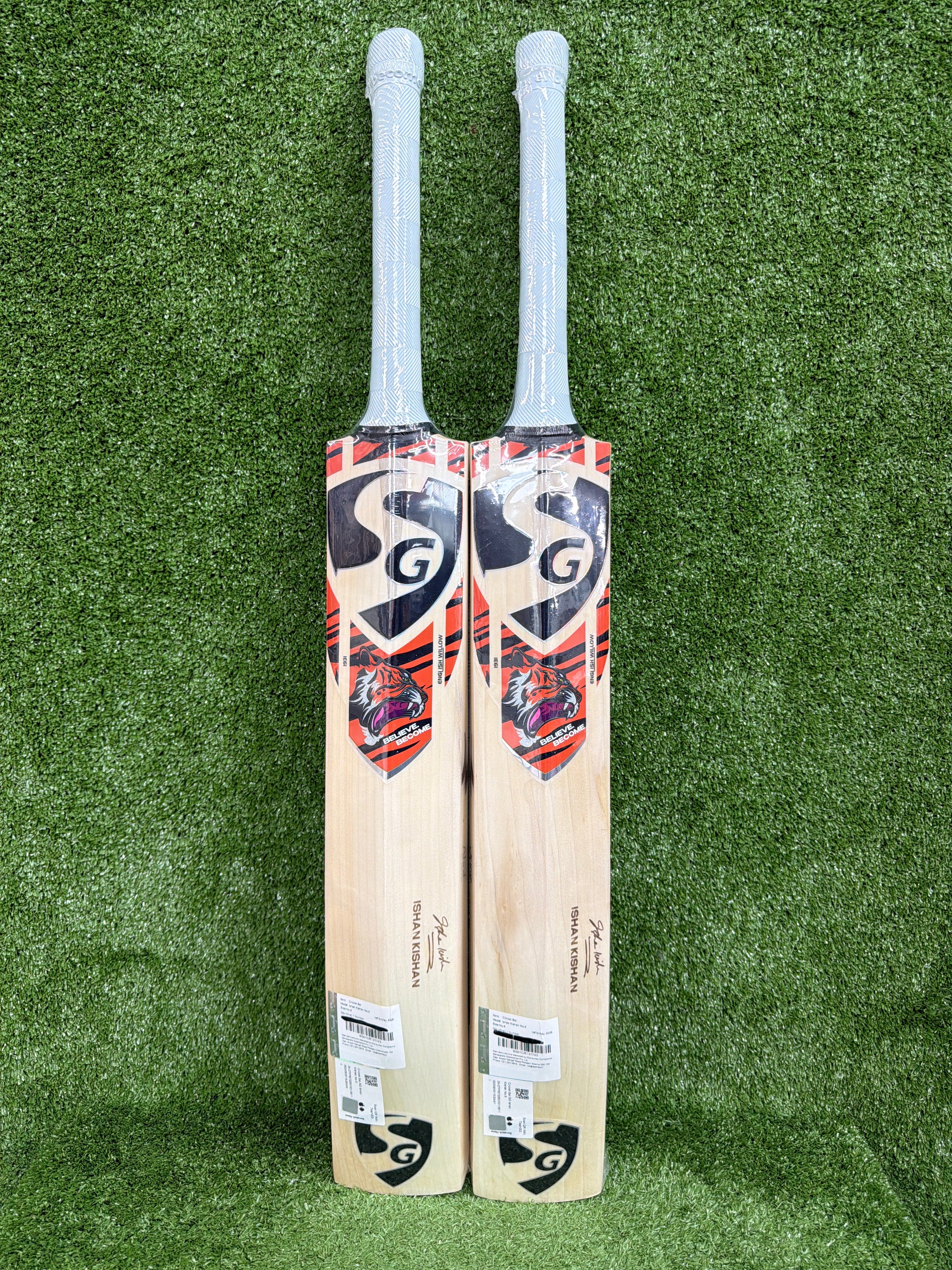 SG Ishan Kishan Junior / Youth English Willow Cricket Bat