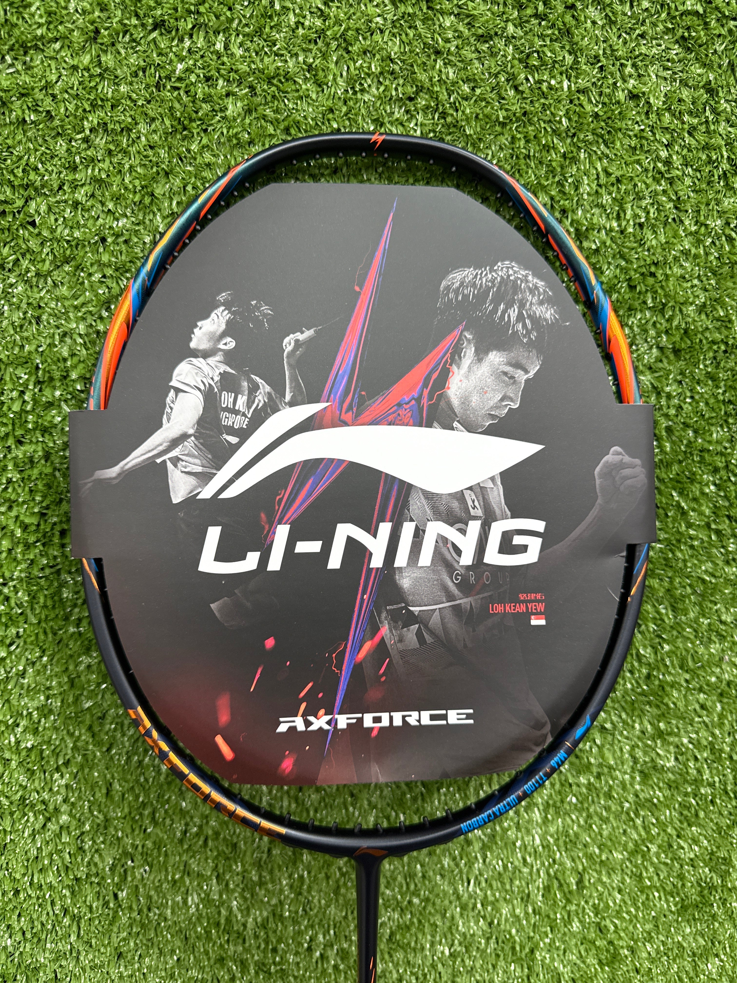 Li-Ning AxForce 90 New Badminton Racket – 5U Head-Heavy, Carbon Fiber