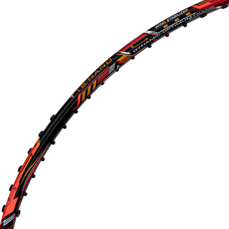 Li-Ning Air Force 77 G3 Badminton Racket Prestrung (Black/Red/Orange)  - Made in China