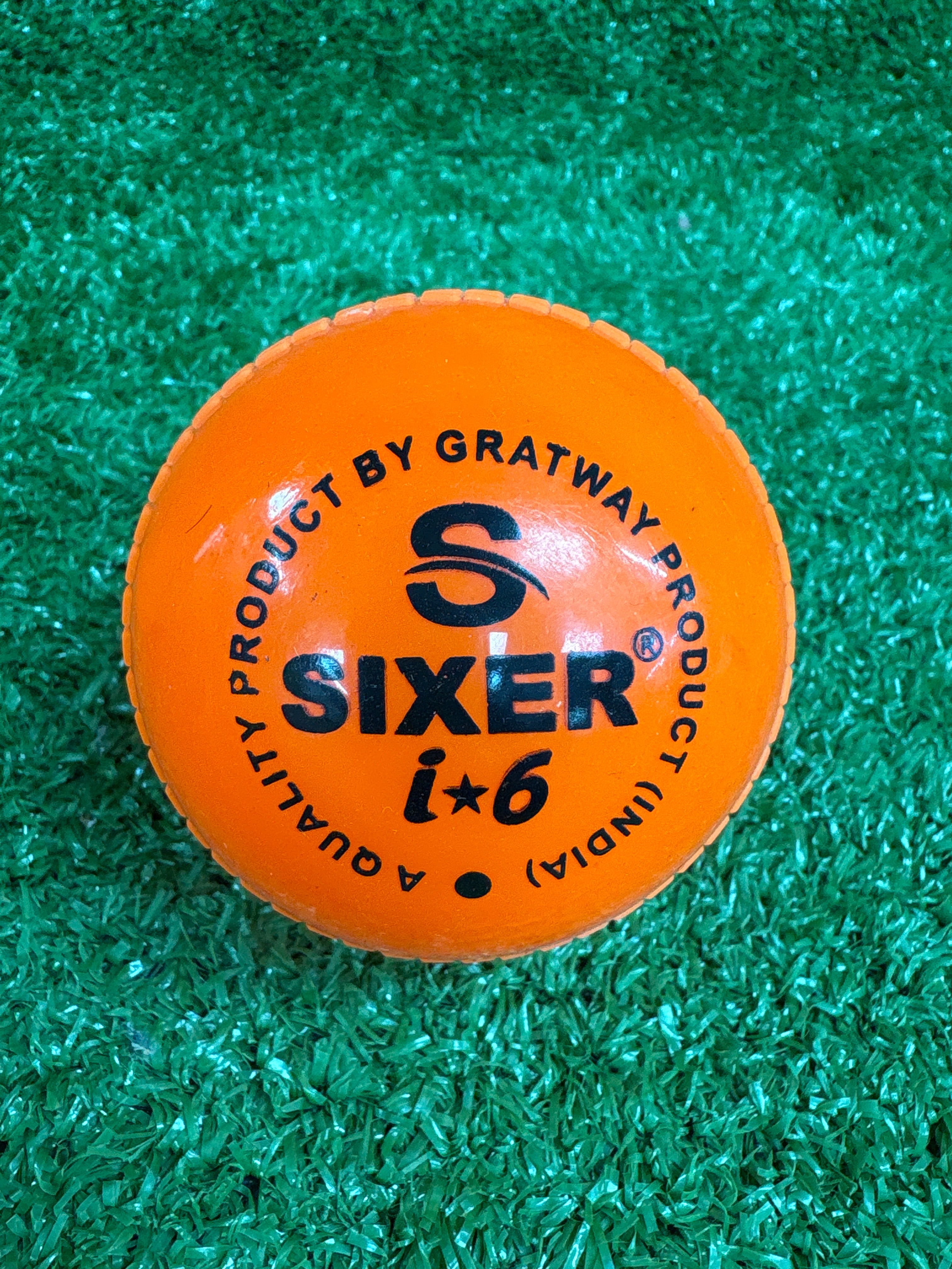 Sixer Windball I6 Cricket Rubber Ball (120 Grams)