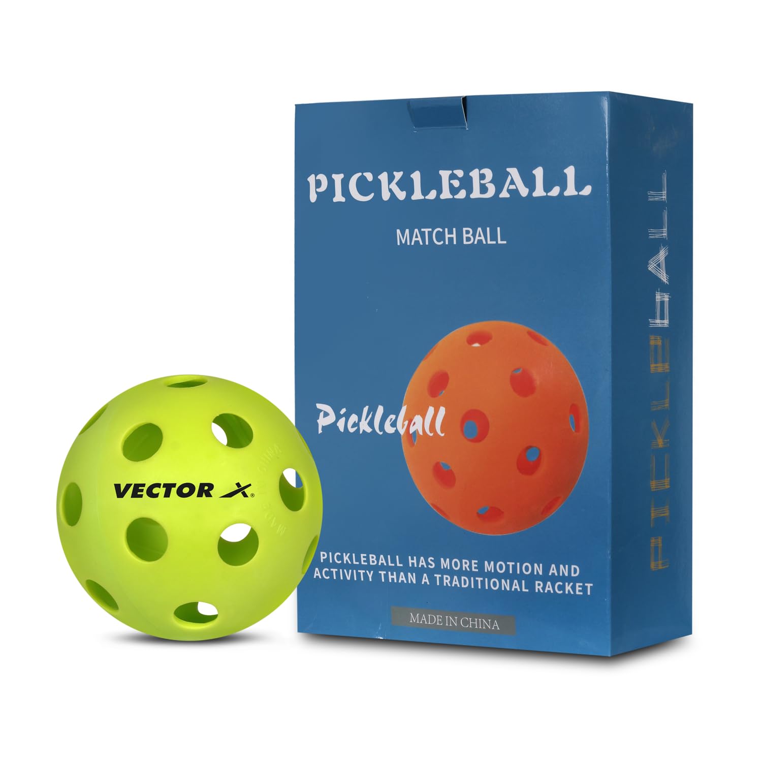 Vector X Pickleballs - Pack of 6