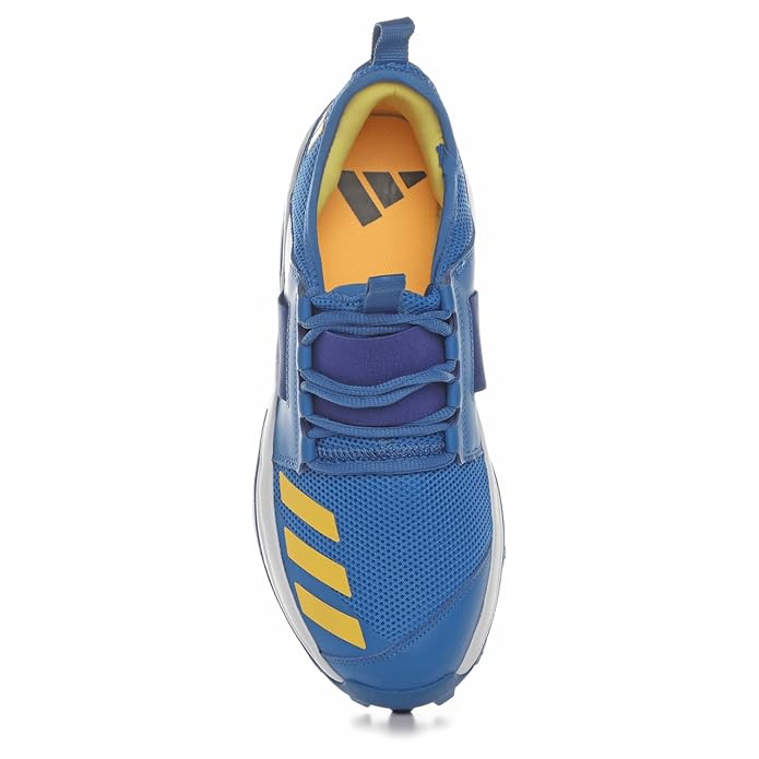 Adidas Cricup 23 Royal Blue/Sand Yellow Cricket Rubber Spike Shoes