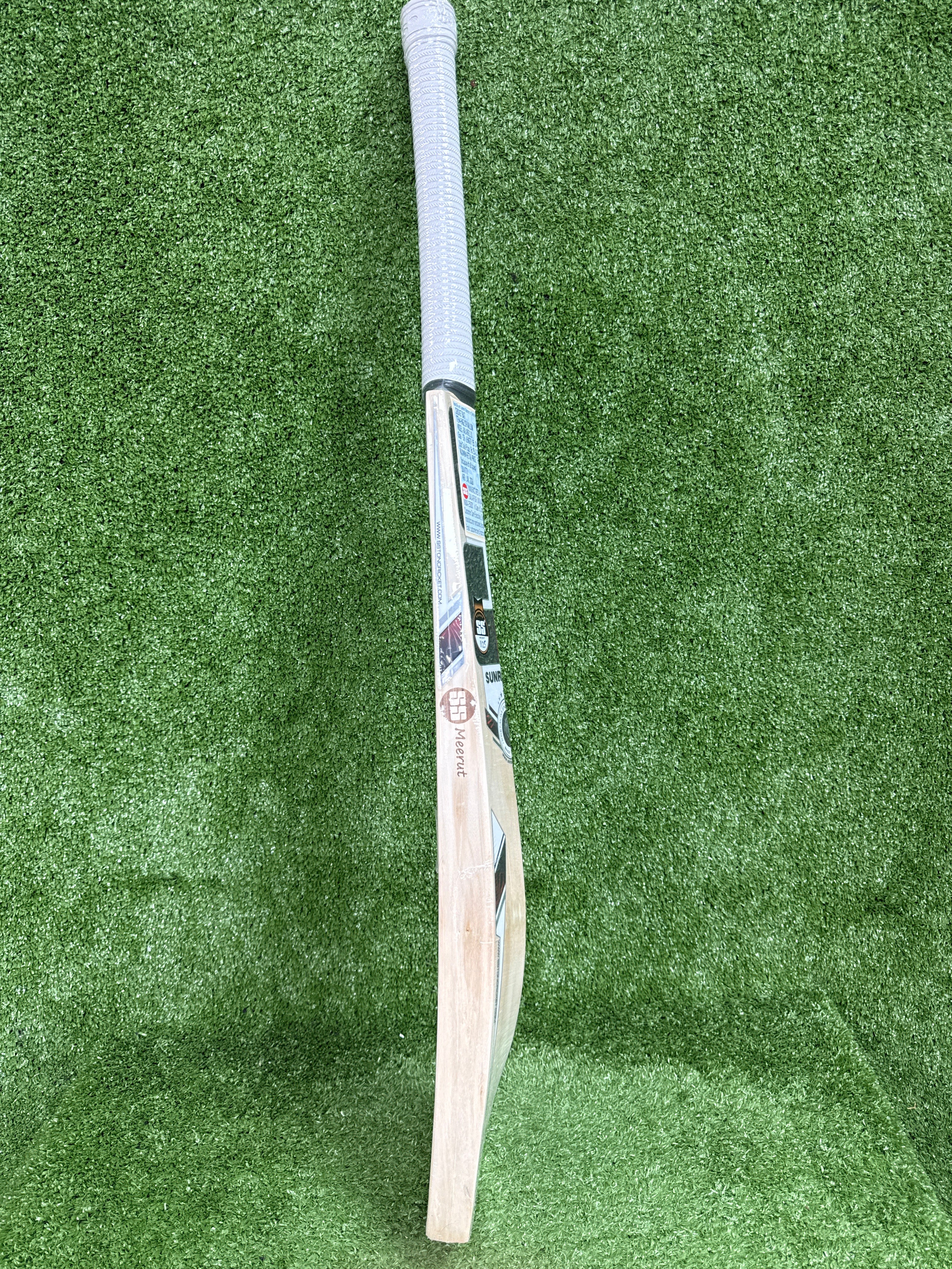 SS Valarie 2.0 English Willow Cricket Bat - Short Handle by SS - back view - TopCricketStore