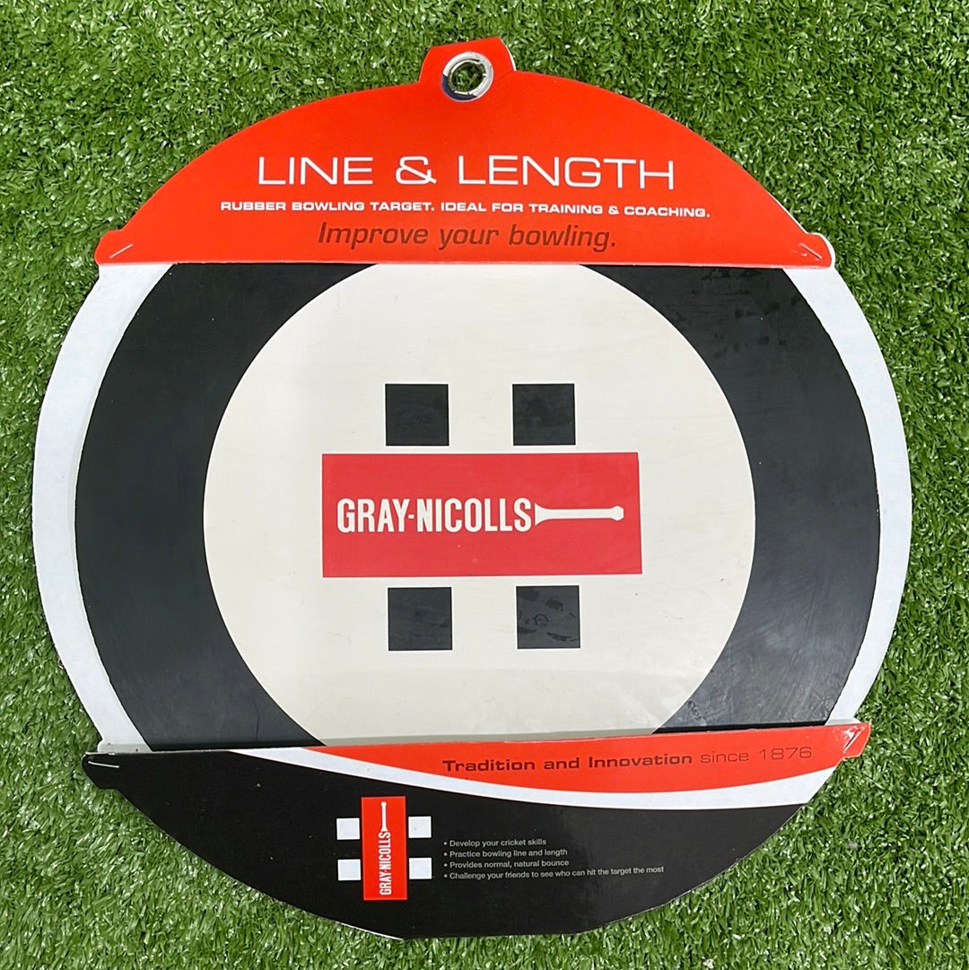 Gray-Nicolls Line and Length Rubber Bowling Target
