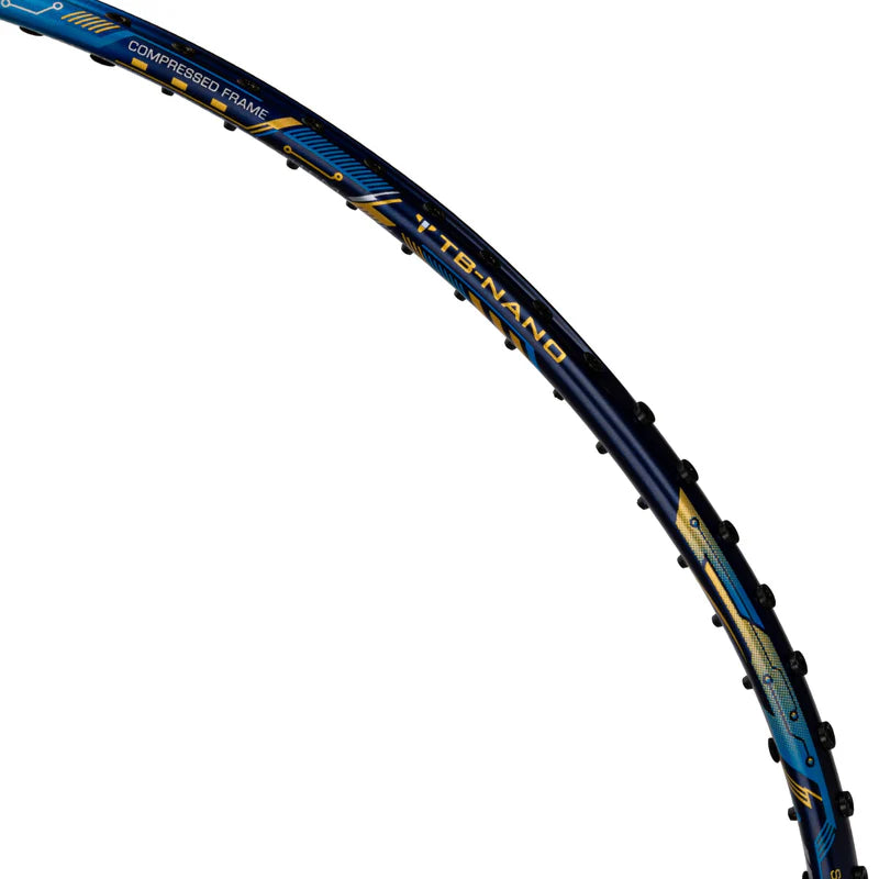 Li-Ning Air Force 77 G3 Badminton Racket Prestrung (Navy/Blue/Gold)  - Made in China