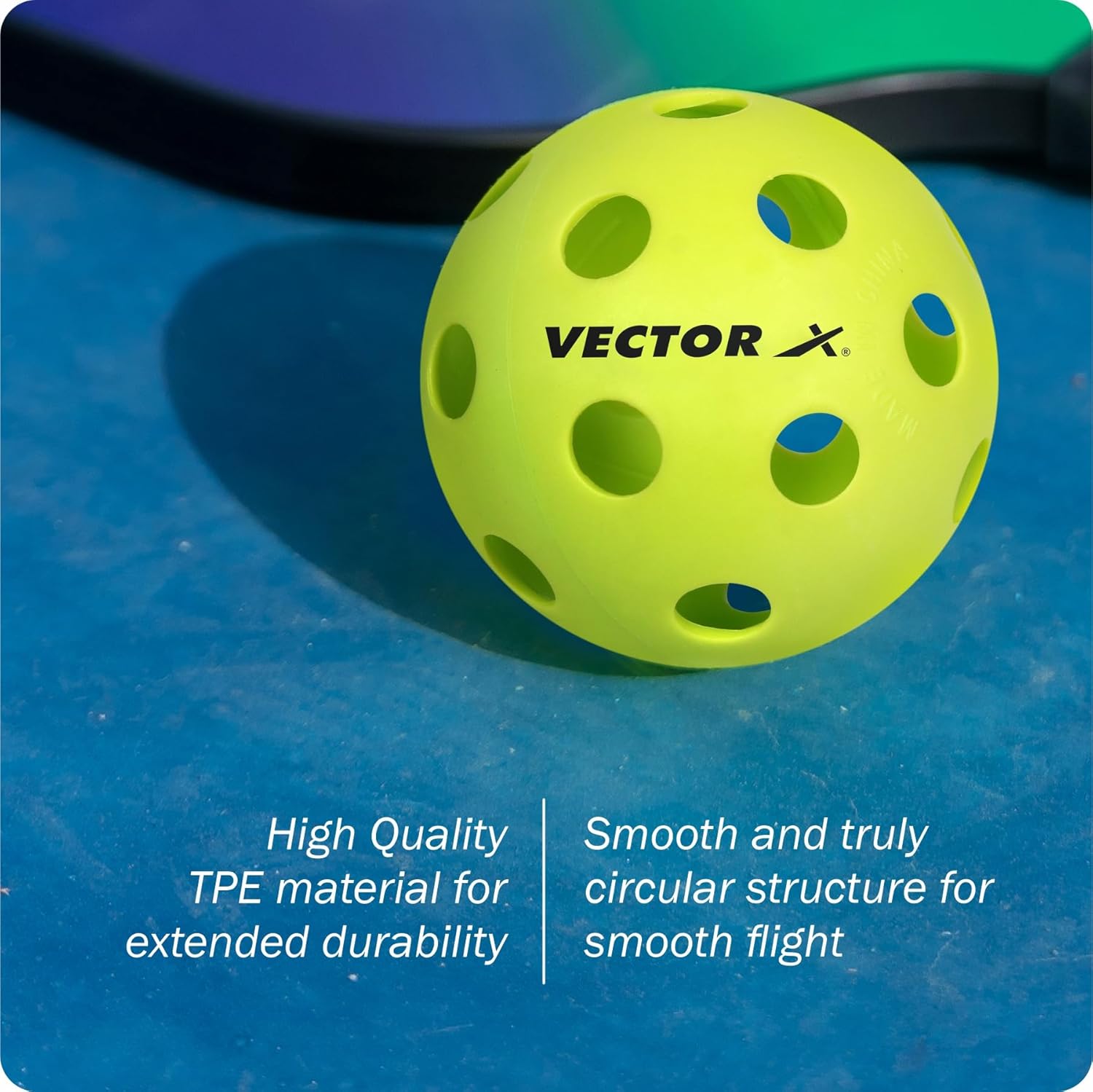 Vector X Pickleballs - Pack of 6