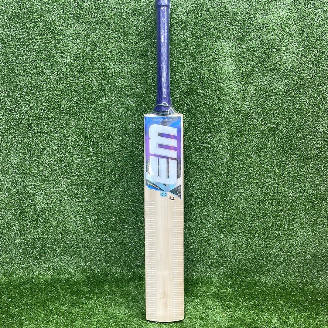 EM Quantum 6.0 Kashmir Willow Cricket Bat
