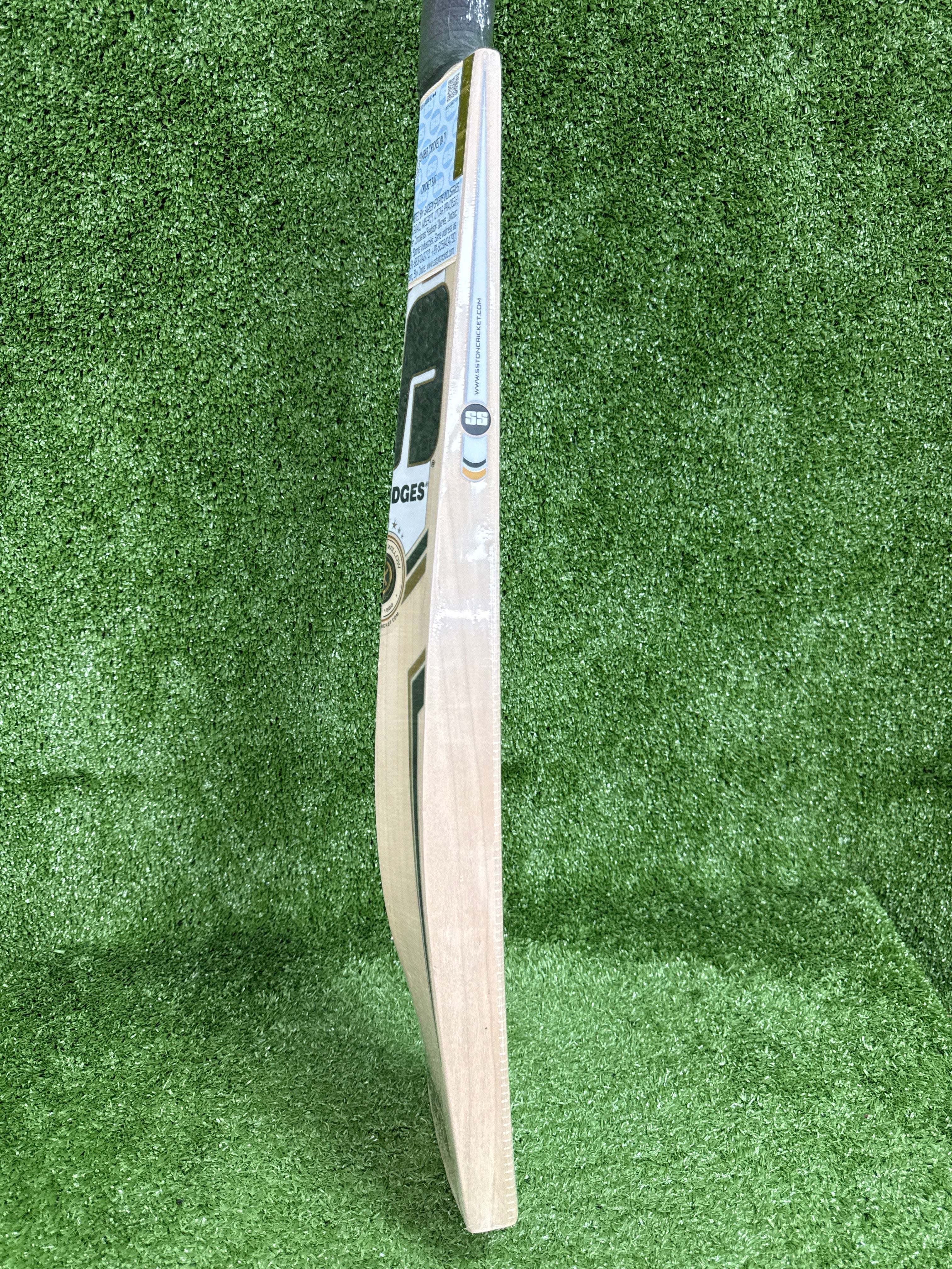 SS Super Sixes Kashmir Willow Cricket Bat by SS - back view - TopCricketStore