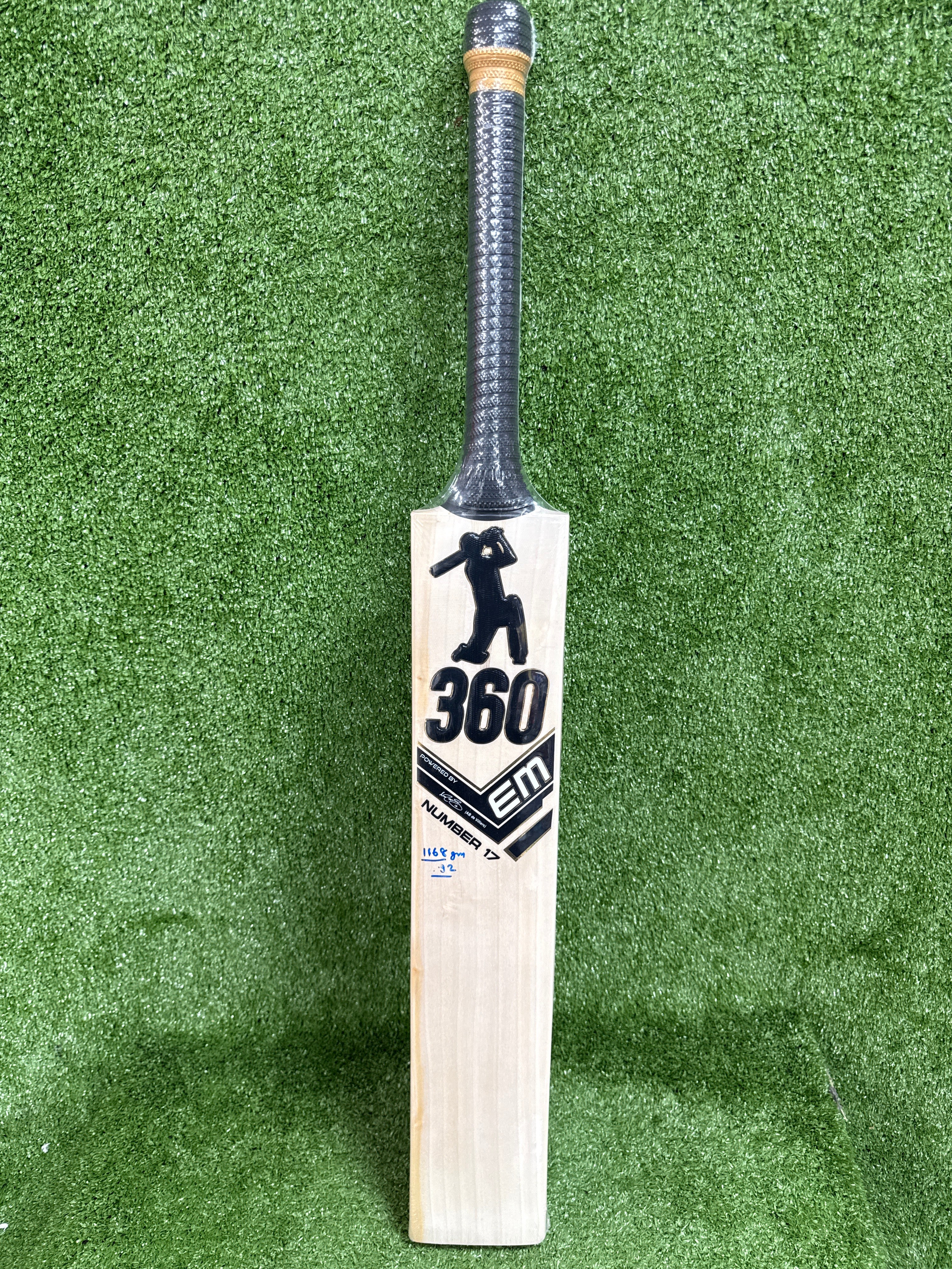 EM 360 No. 17 AB de Villiers English Willow Cricket Bat